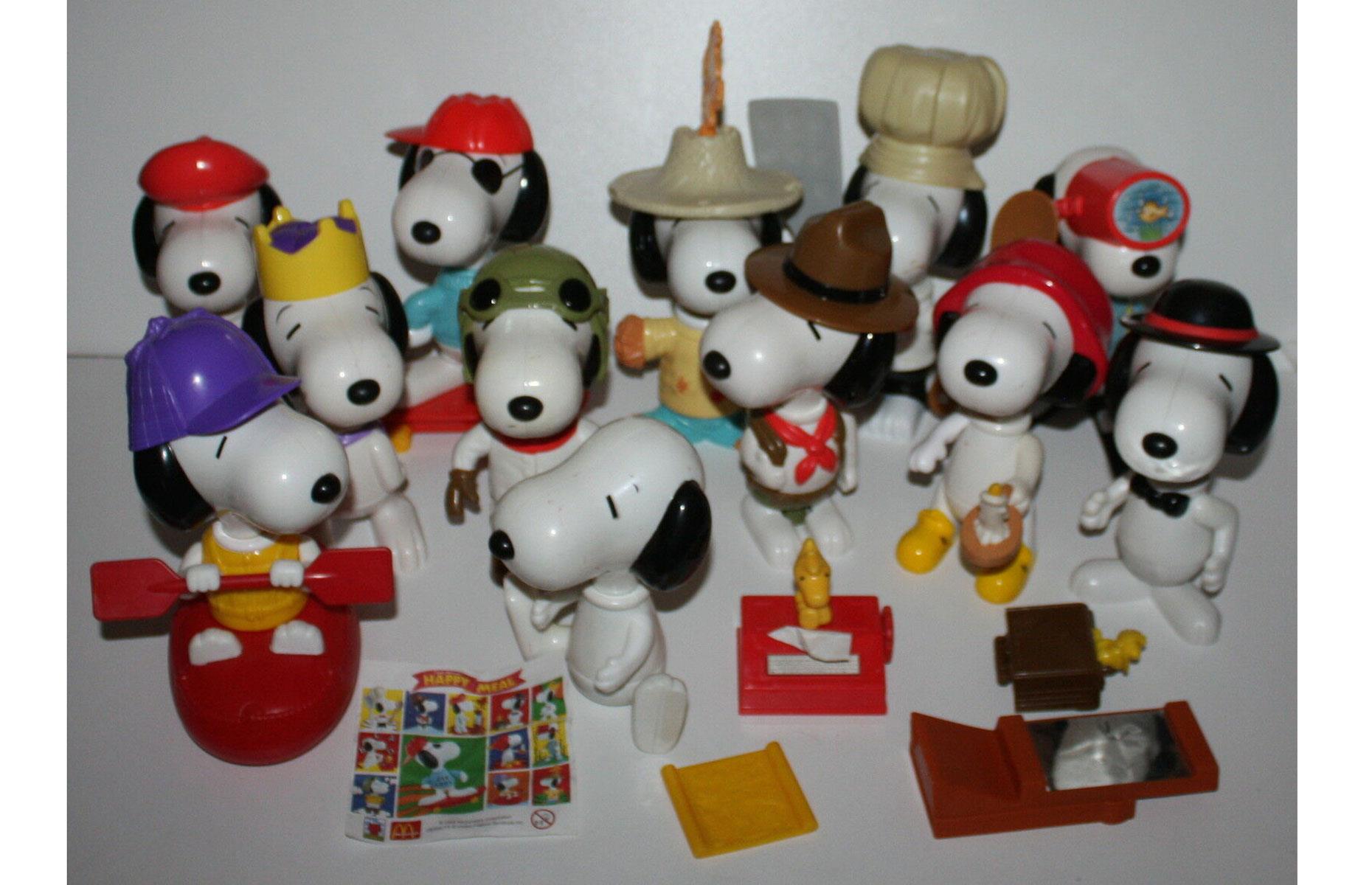 McDonald's Happy Meal Snoopy toy set: $180 (£148)