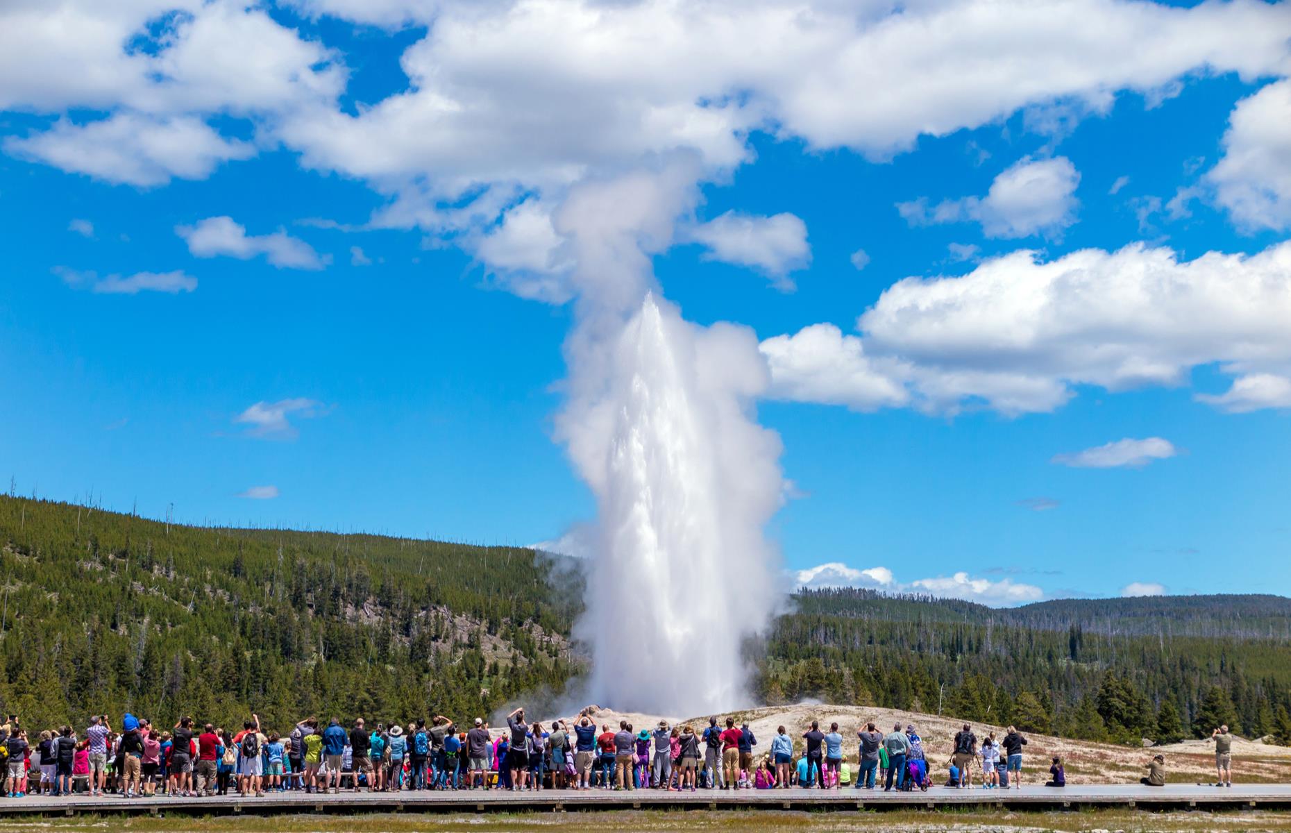 Swap Yellowstone's Old Faithful for Castle Geyser