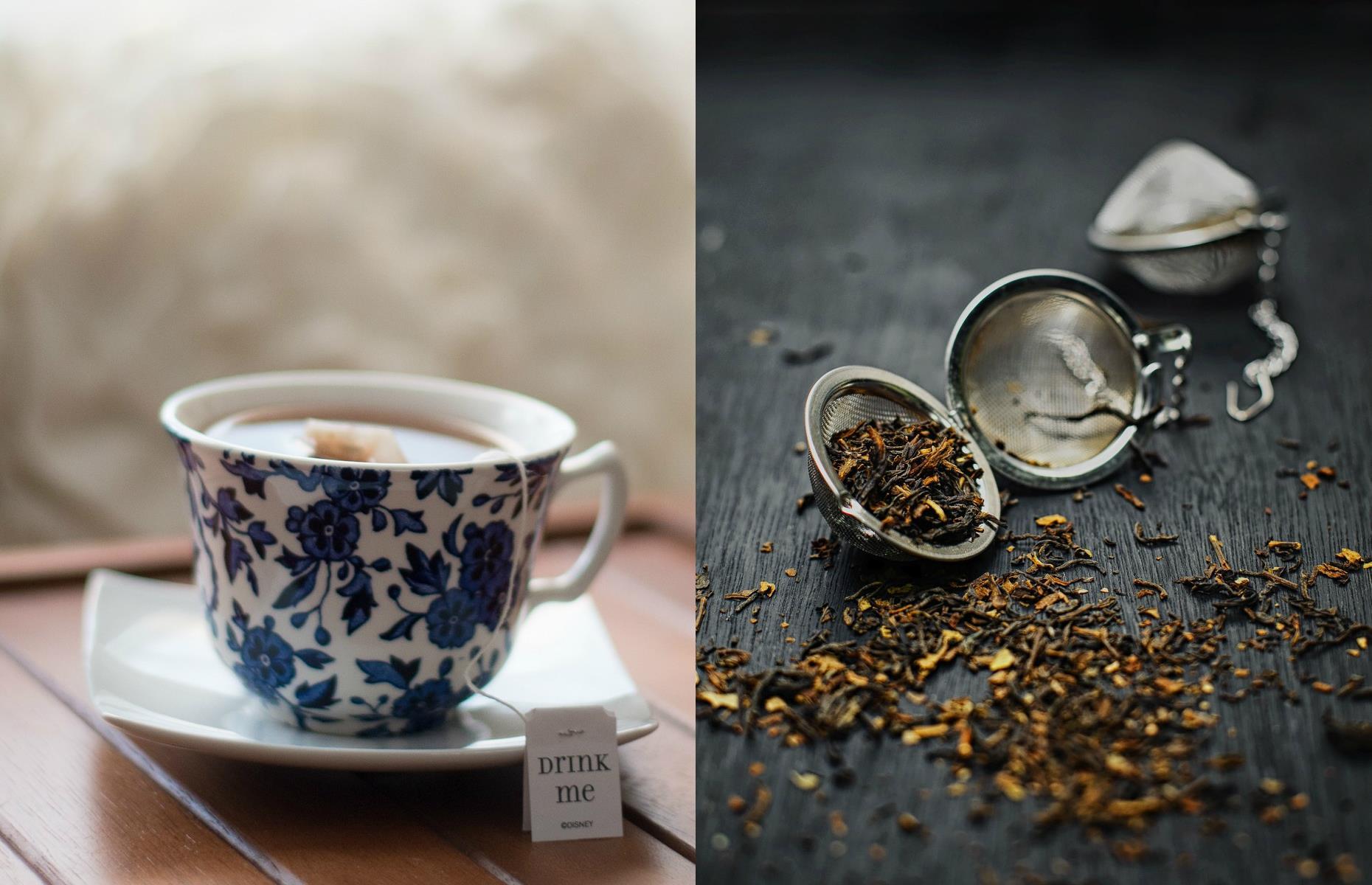 Swap teabags for a tea strainer  