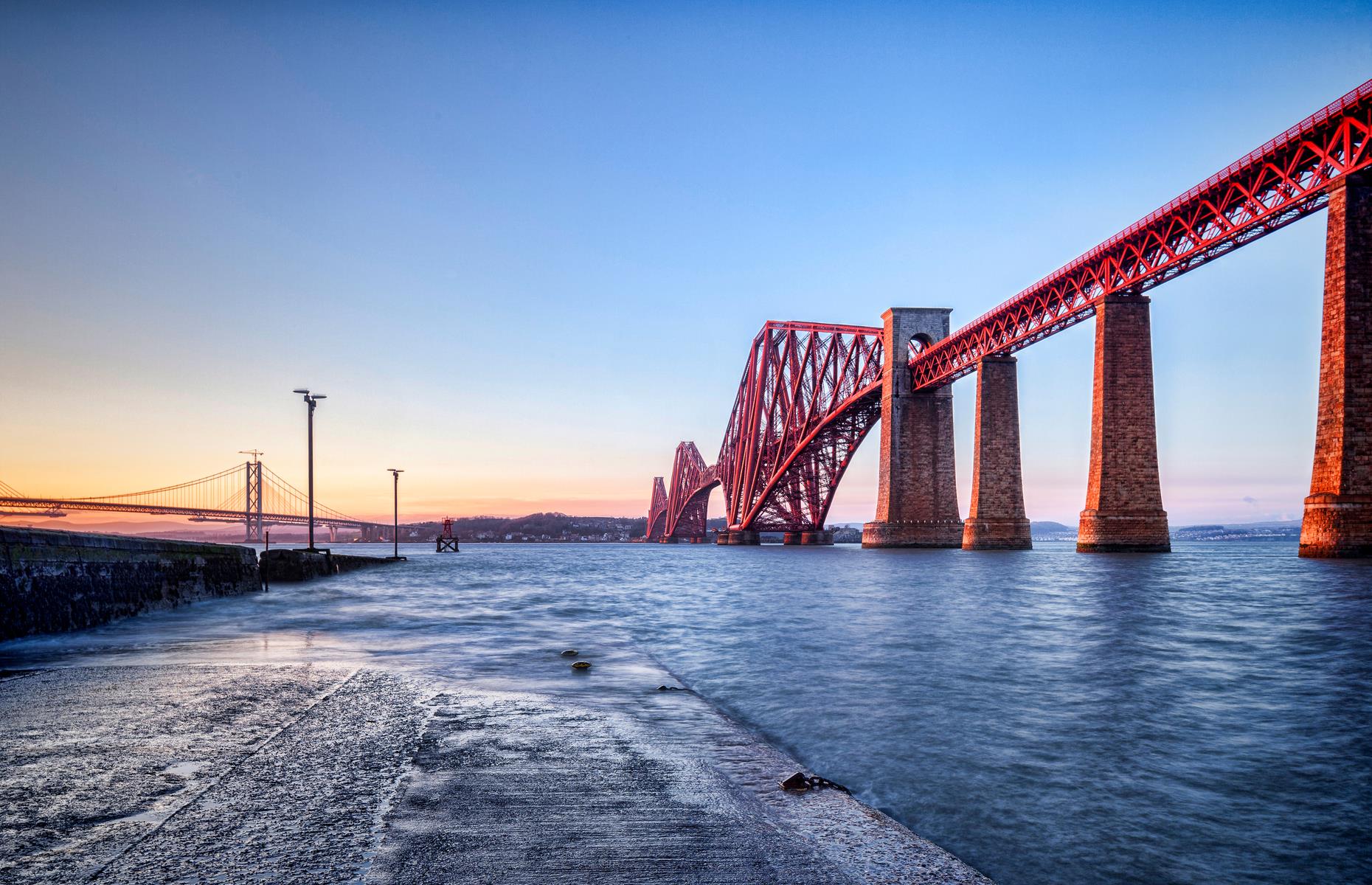 Forth Bridge, Edinburgh and Fife, Scotland
