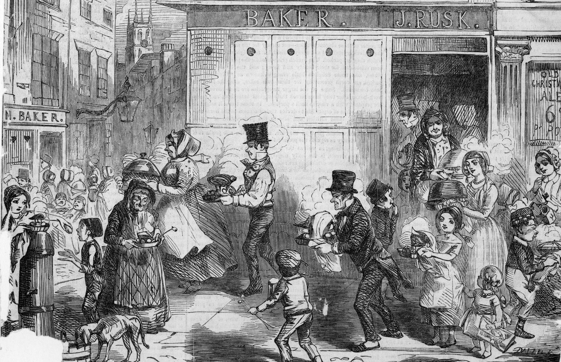 1850s: Christmas takeaway