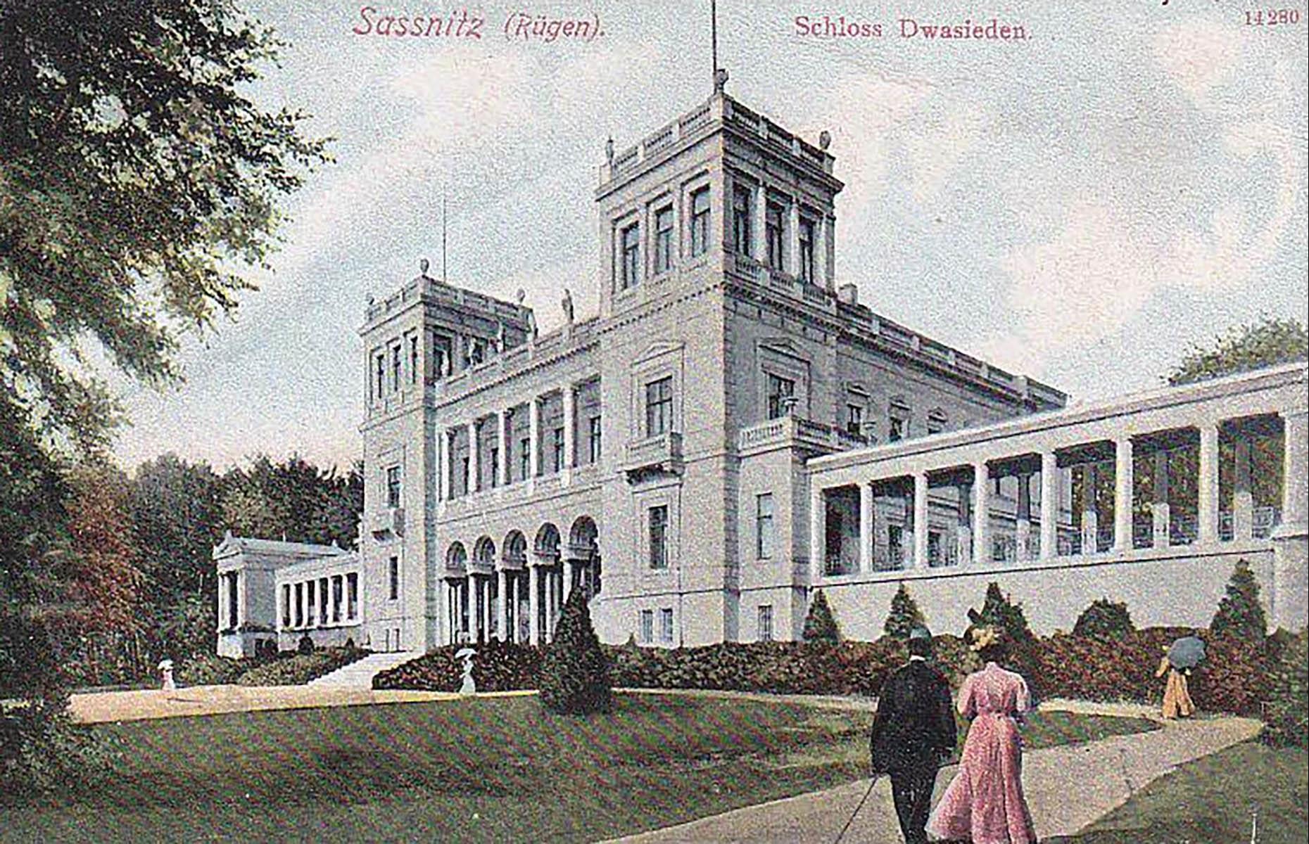 Schloss Dwasieden auf Rügen, Mecklenburg-Vorpommern