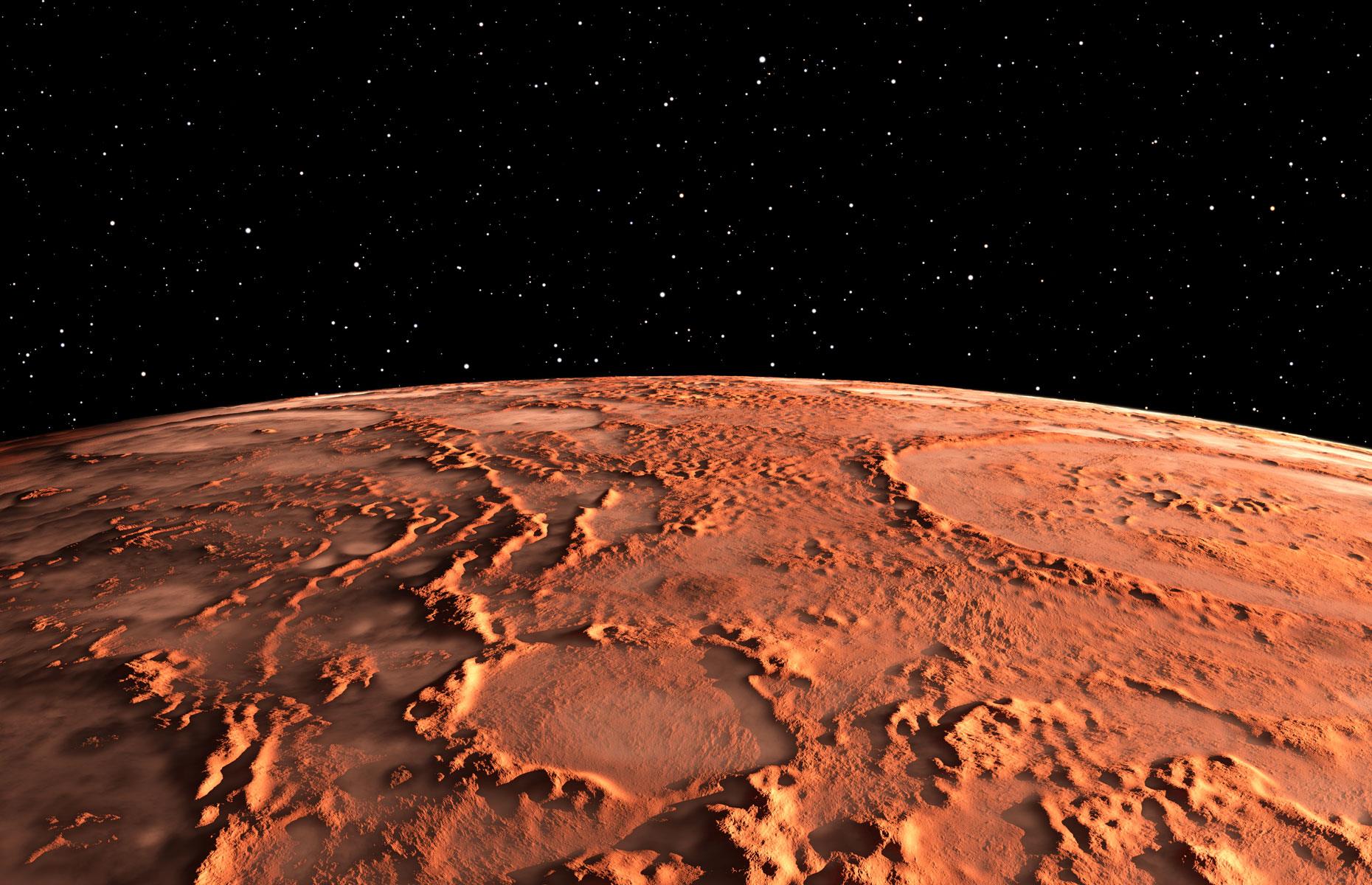Parts of Canada can get as cold as Mars 