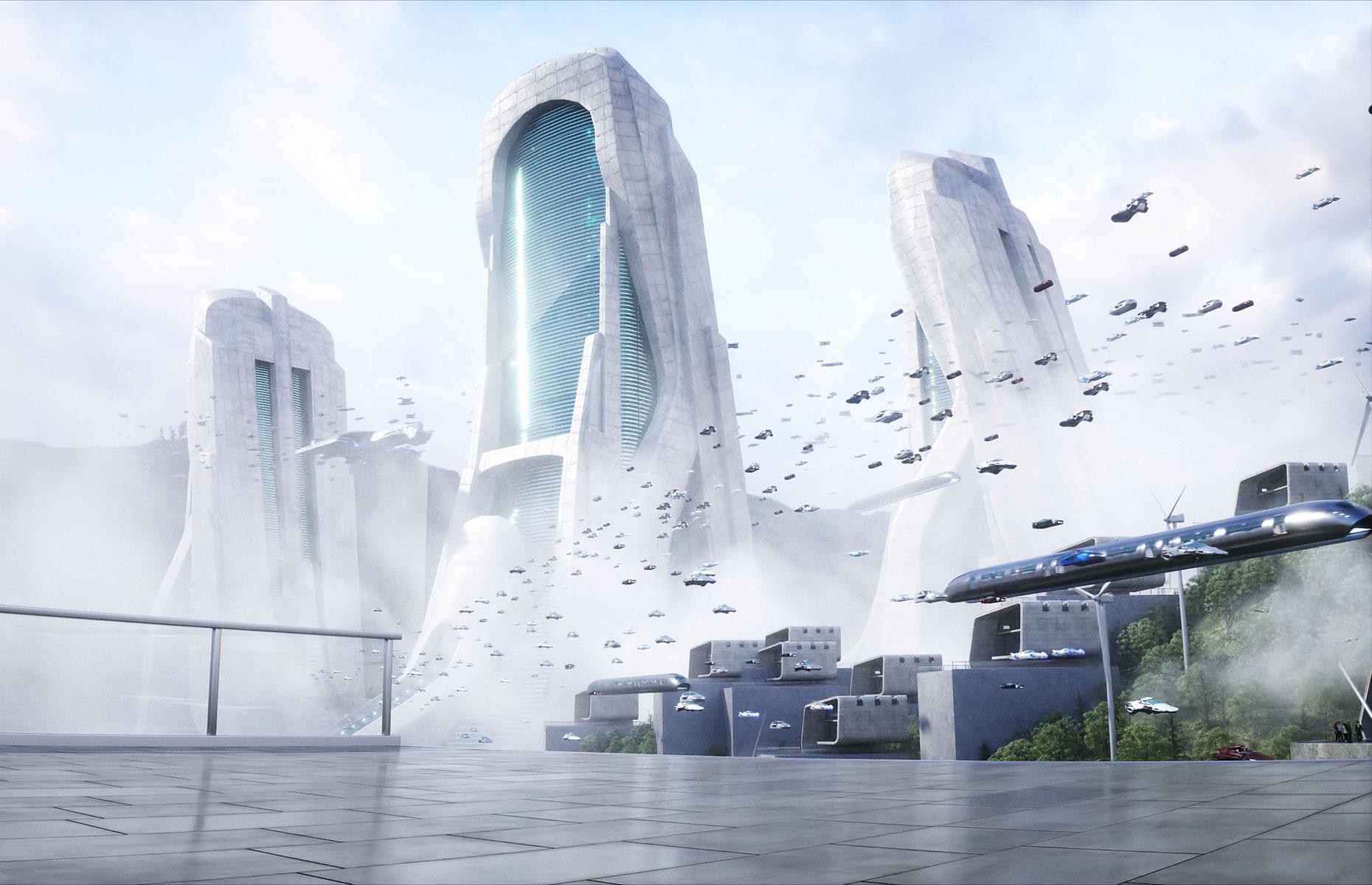 Build futuristic 'Freedom Cities'