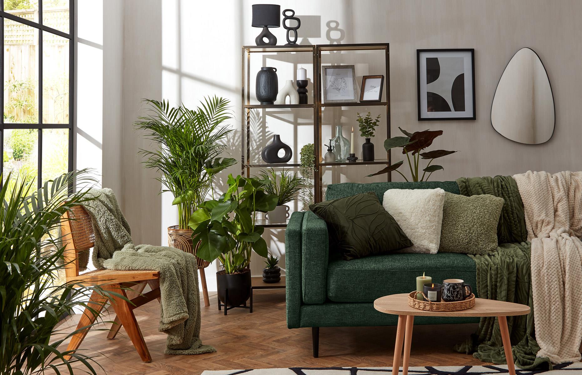 Decorate with plants