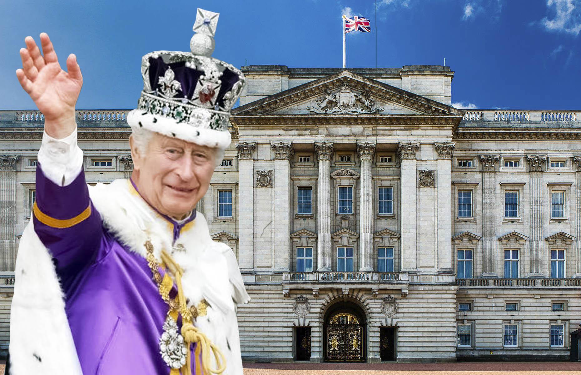 La emblemática sede londinense de la casa real británica