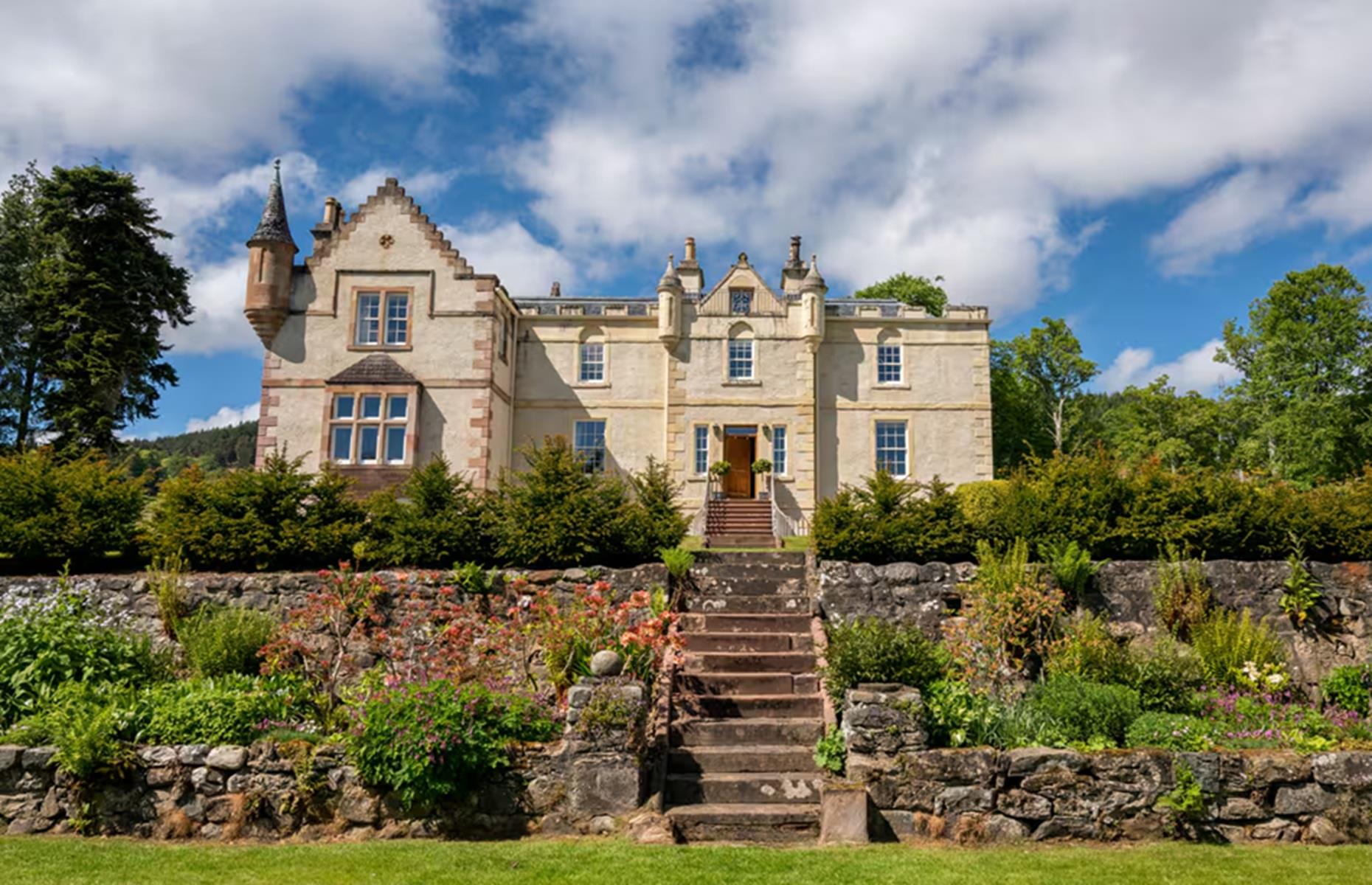 Grand country manor, Scotland, UK