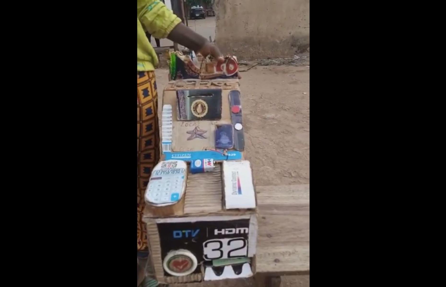 Cardboard ATM − Nigeria
