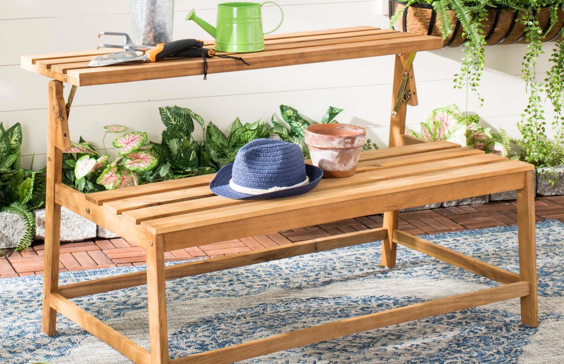 After: the perfect convertible potting station