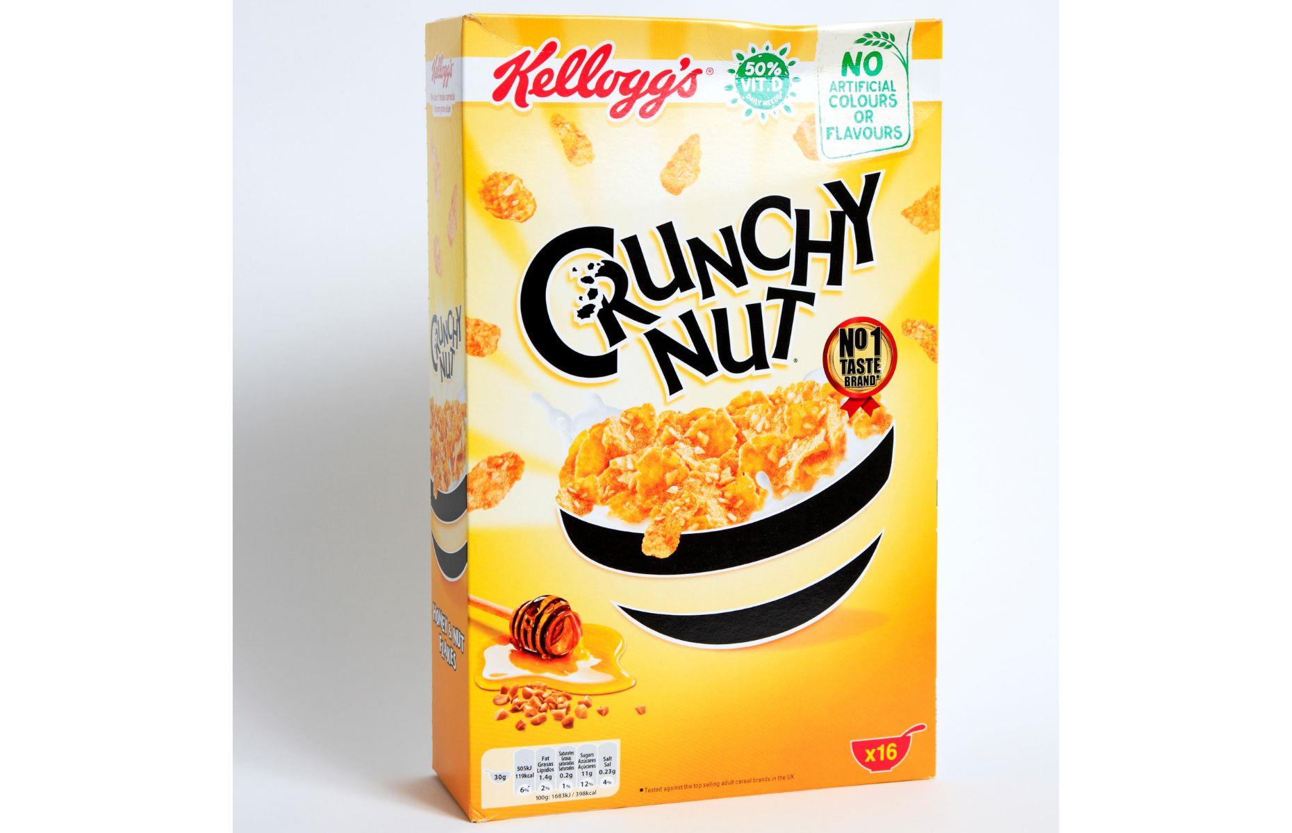 1980: Kellogg’s Crunchy Nut Corn Flakes