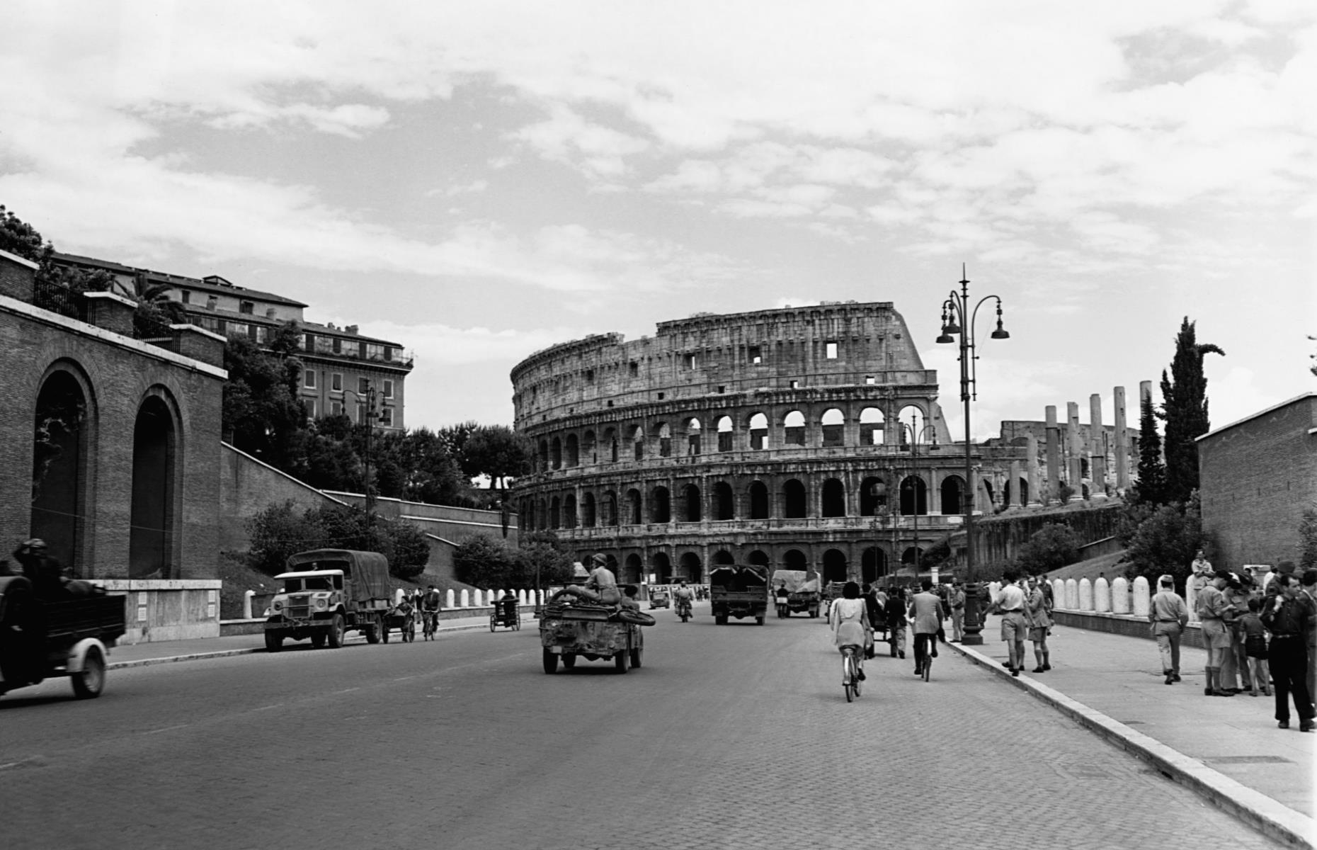 Colosseum, Rome, Italy (1944)