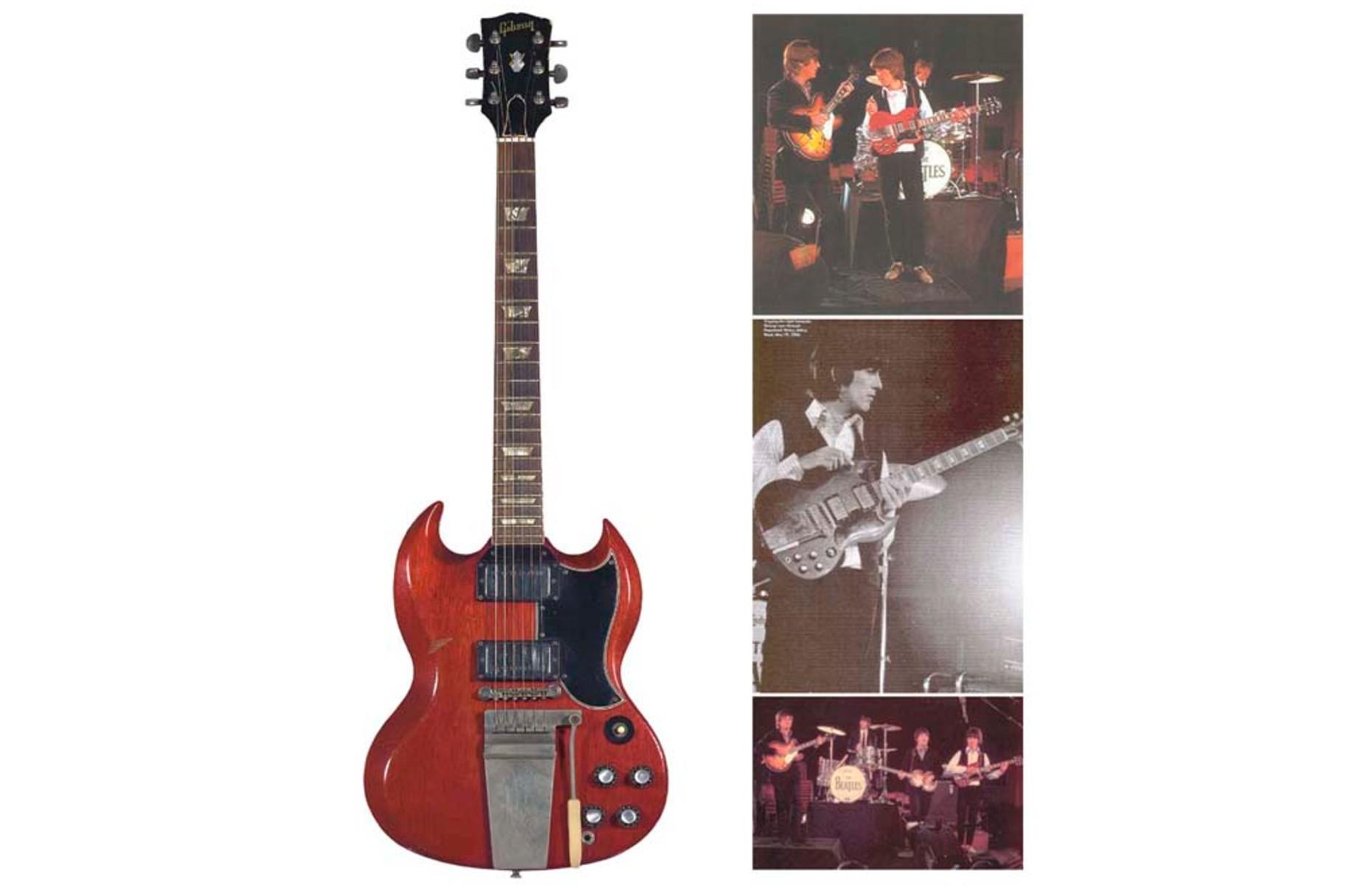 Beatles guitar: $567,500 (£433k) 