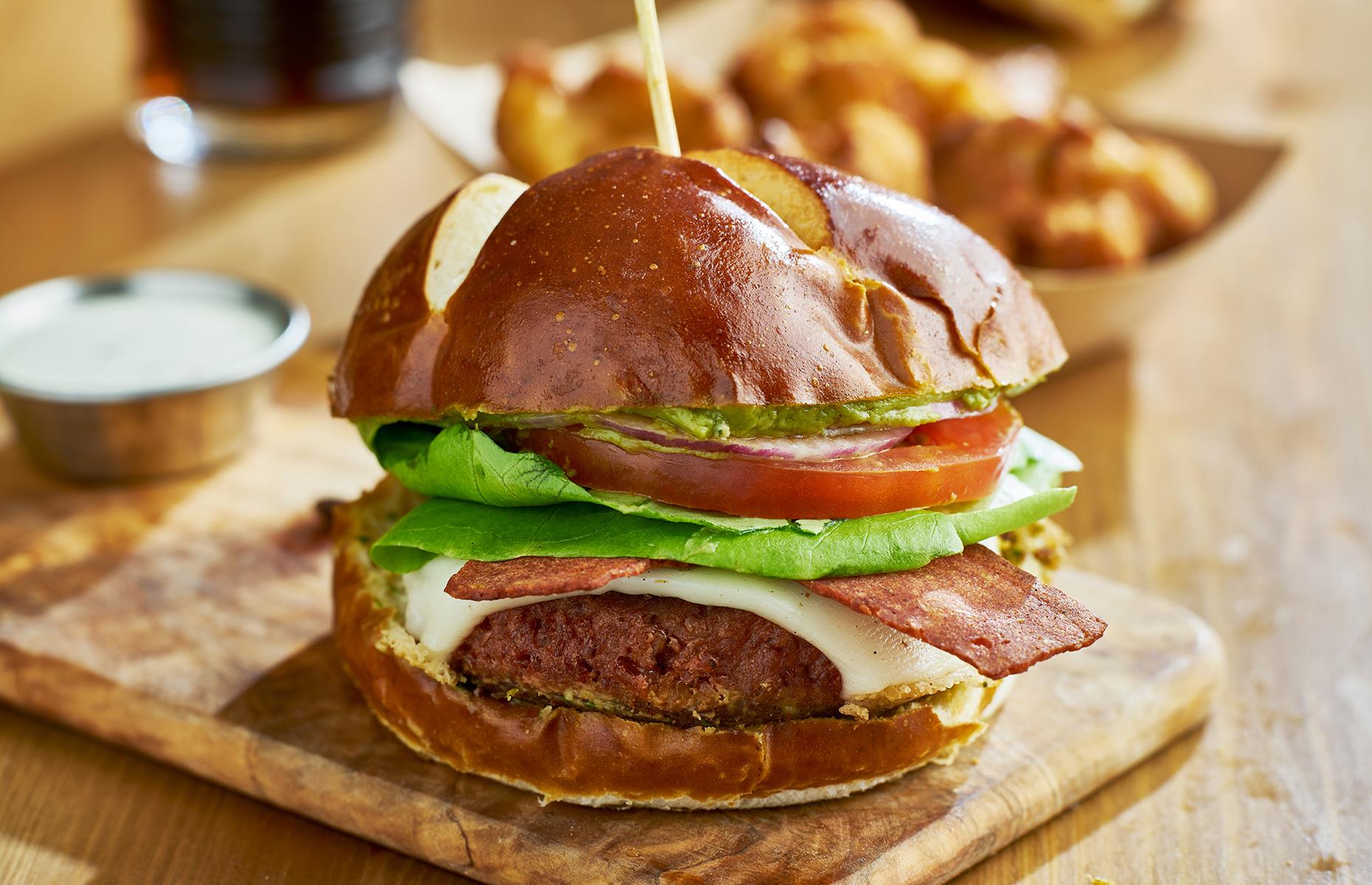 Nestlé vegan bacon and cheese