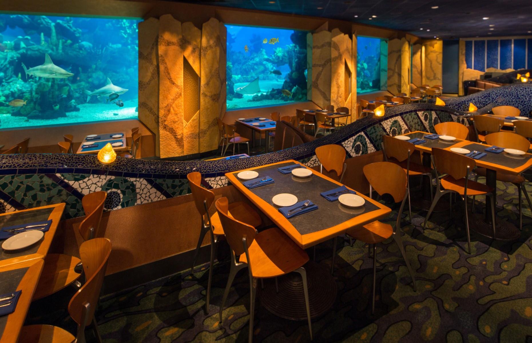 Coral Reef Restaurant, Walt Disney World, Orlando, Florida, USA