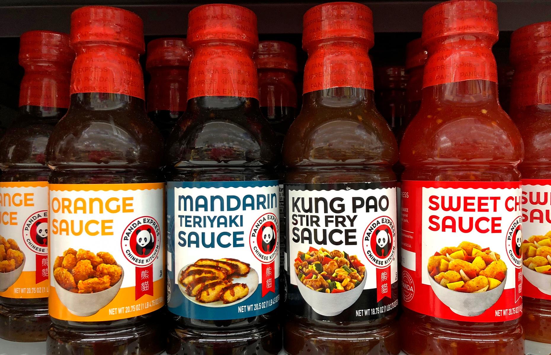 3. Panda Express orange sauce (43% sugar)