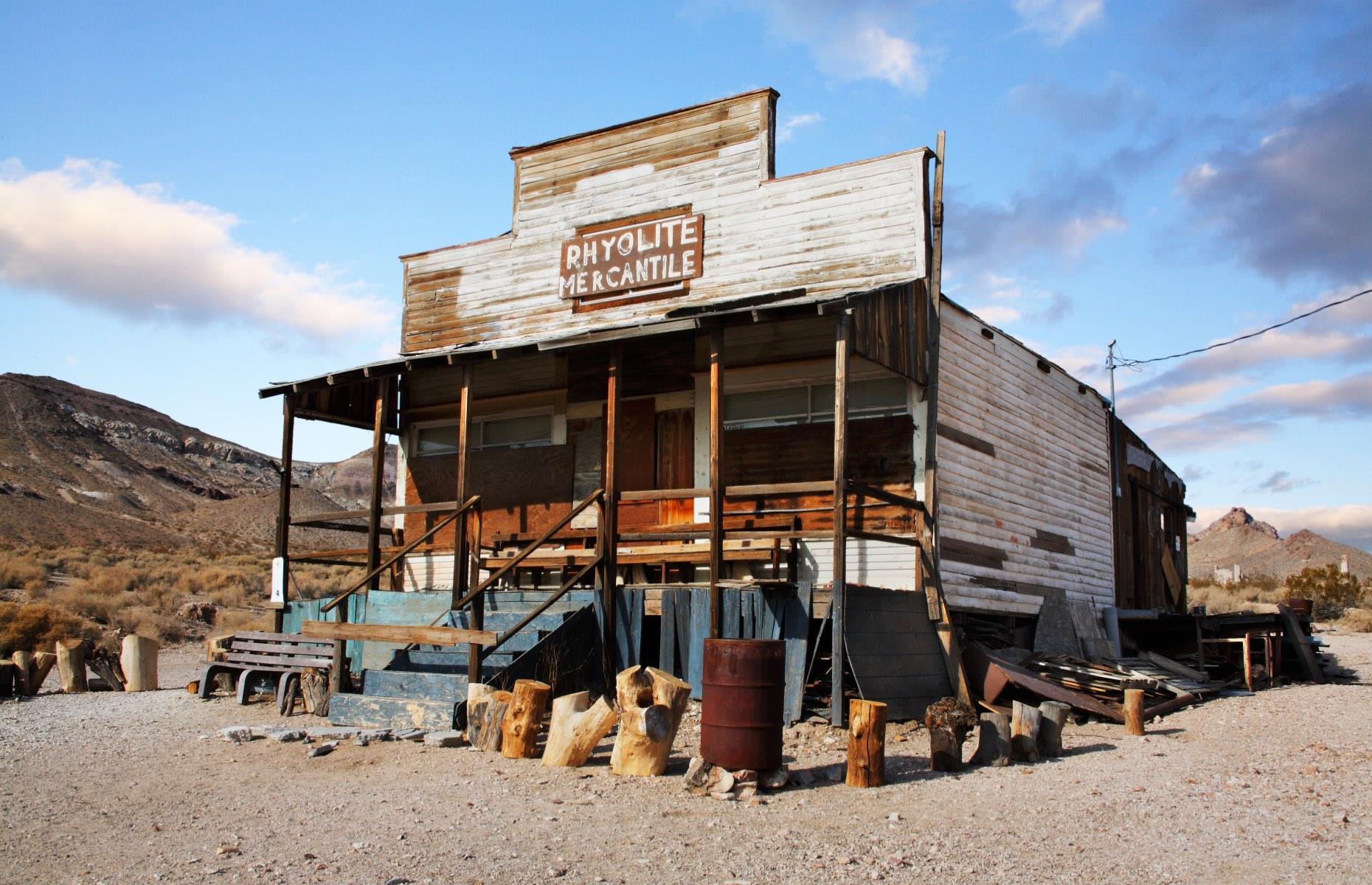 Rhyolite, Nevada, USA