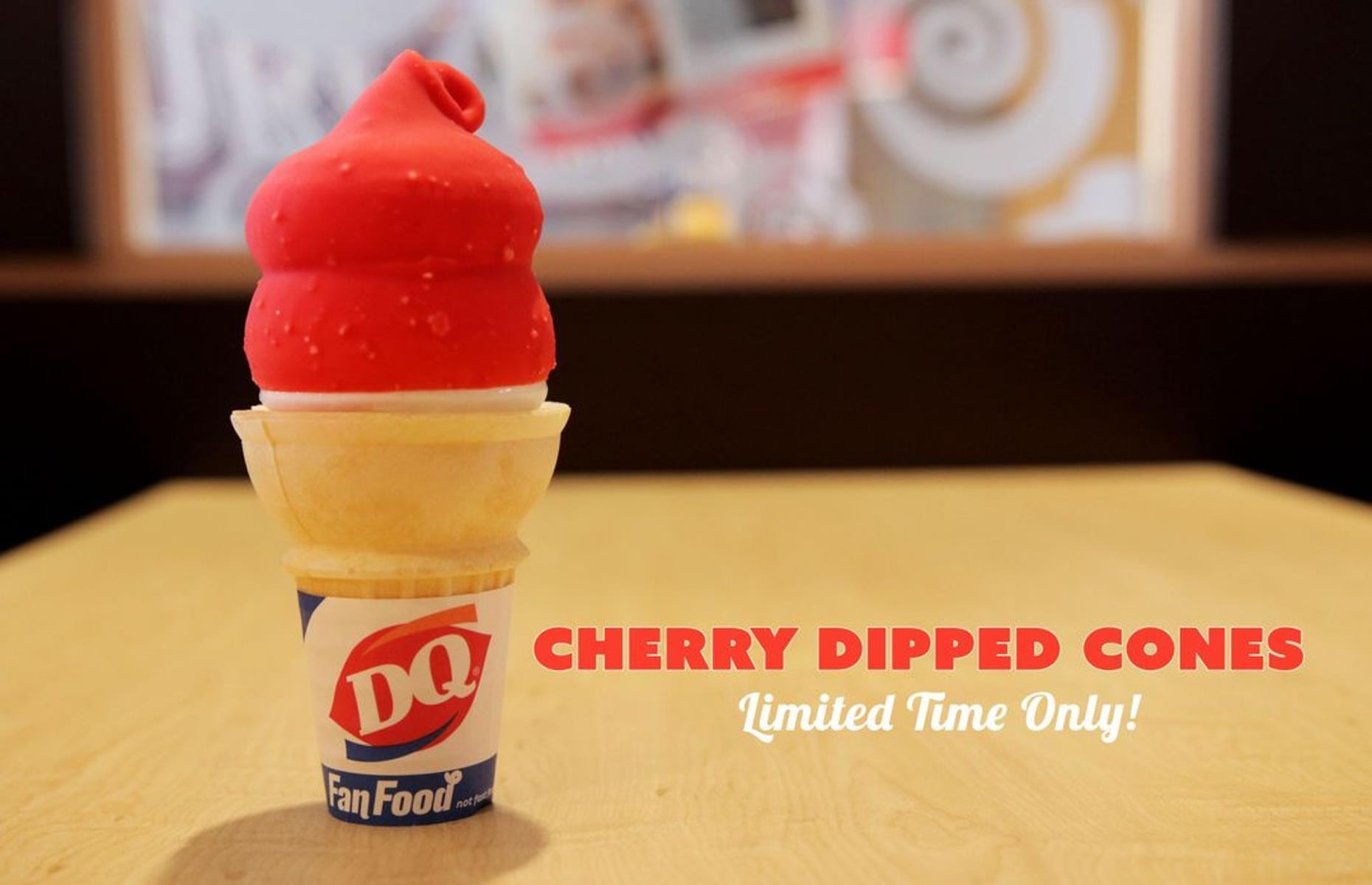 3. Cherry Dipped Cone, Dairy Queen, USA