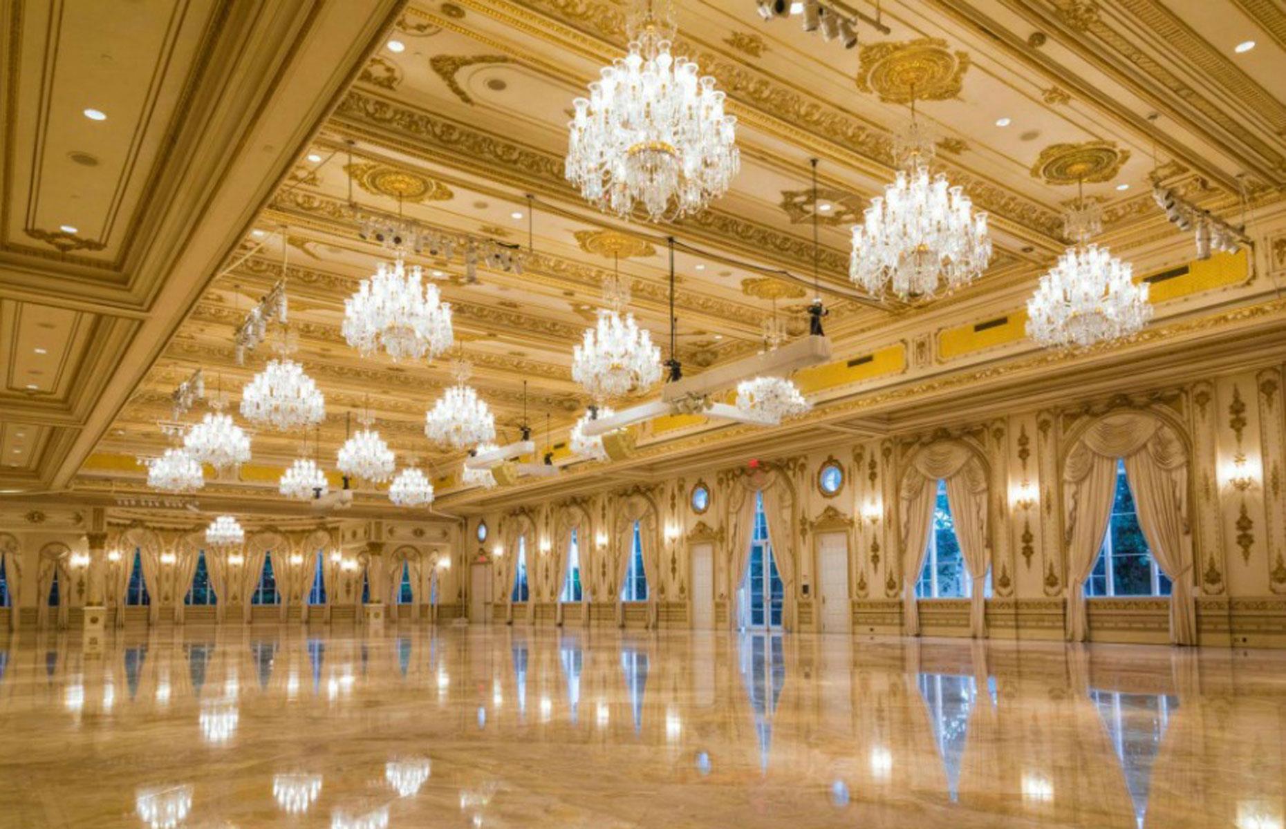 Trump spent $7 million on a gold ballroom