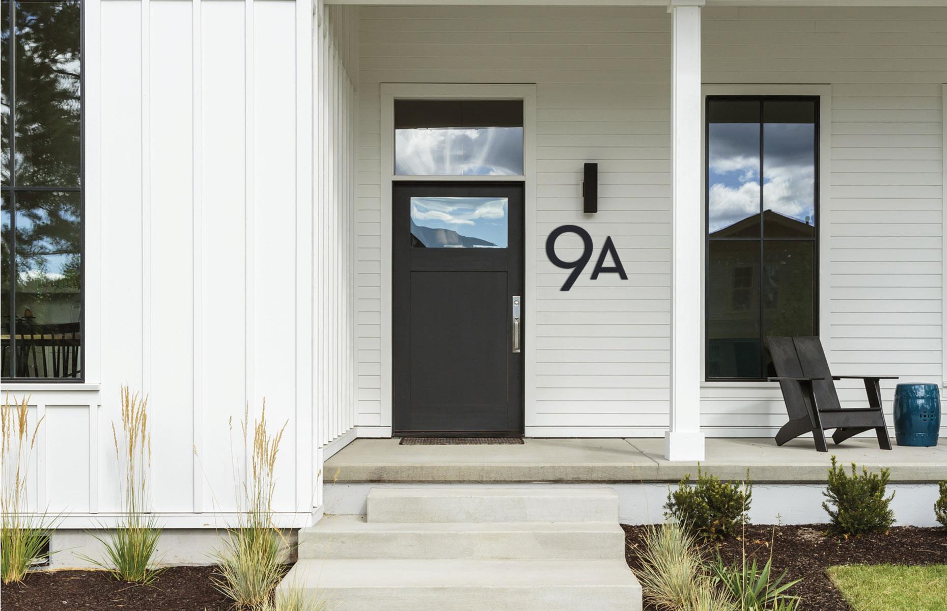 Go monochrome on exteriors