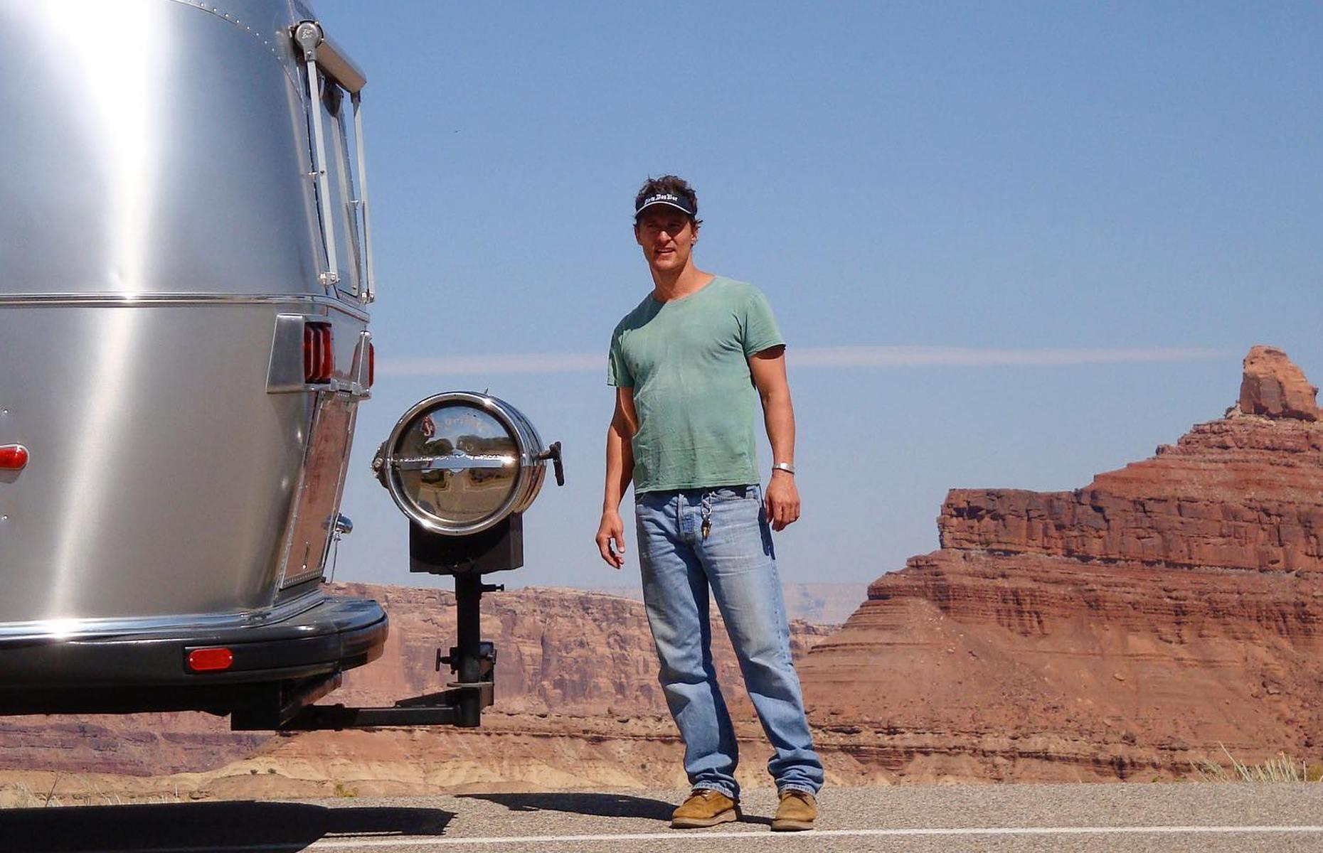 Matthew McConaughey’s vintage Airstream