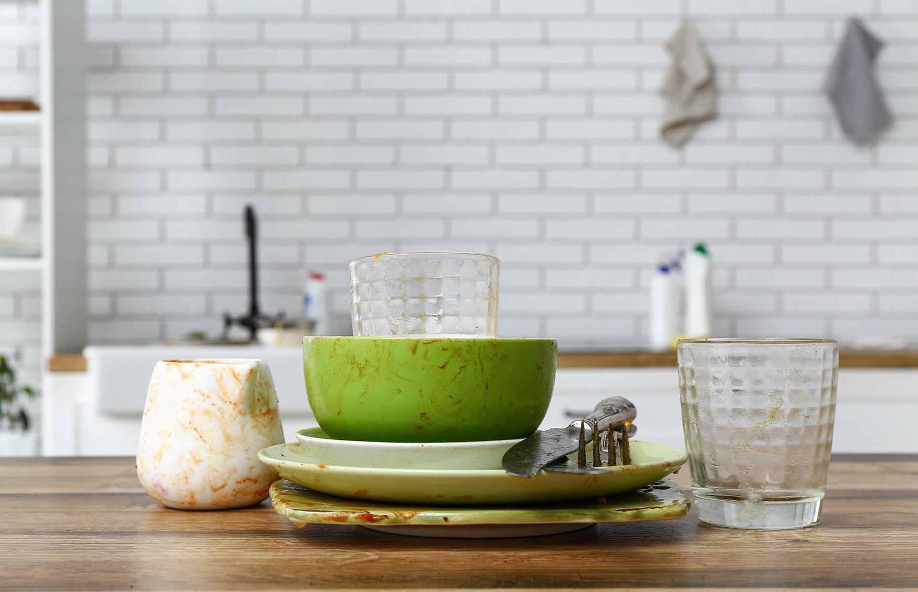 10. Not offering to do the dishes (or stack the dishwasher)