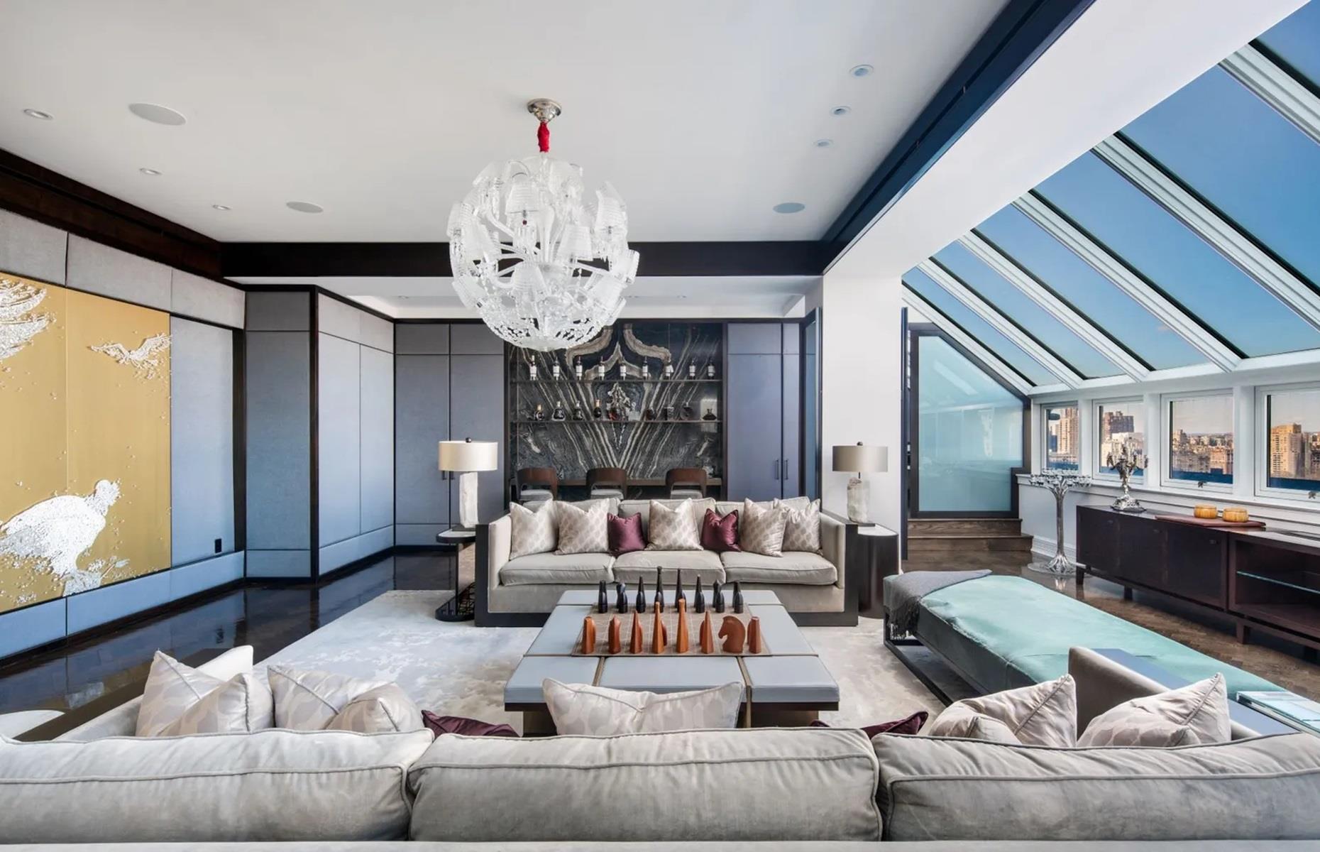 Penthouse im Central Park South, Manhattan, New York