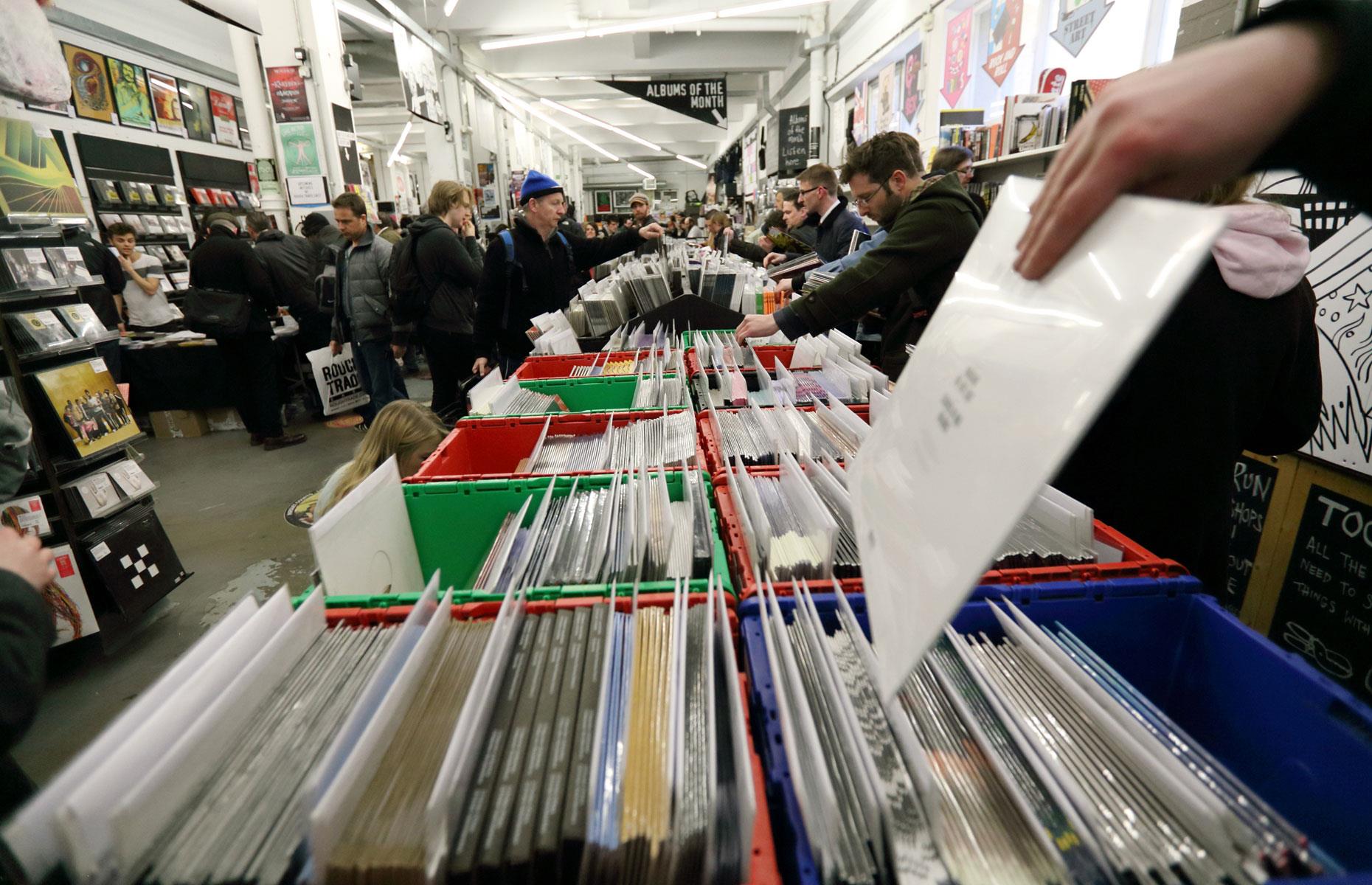 Global vinyl sales significantly increase during the 2010s