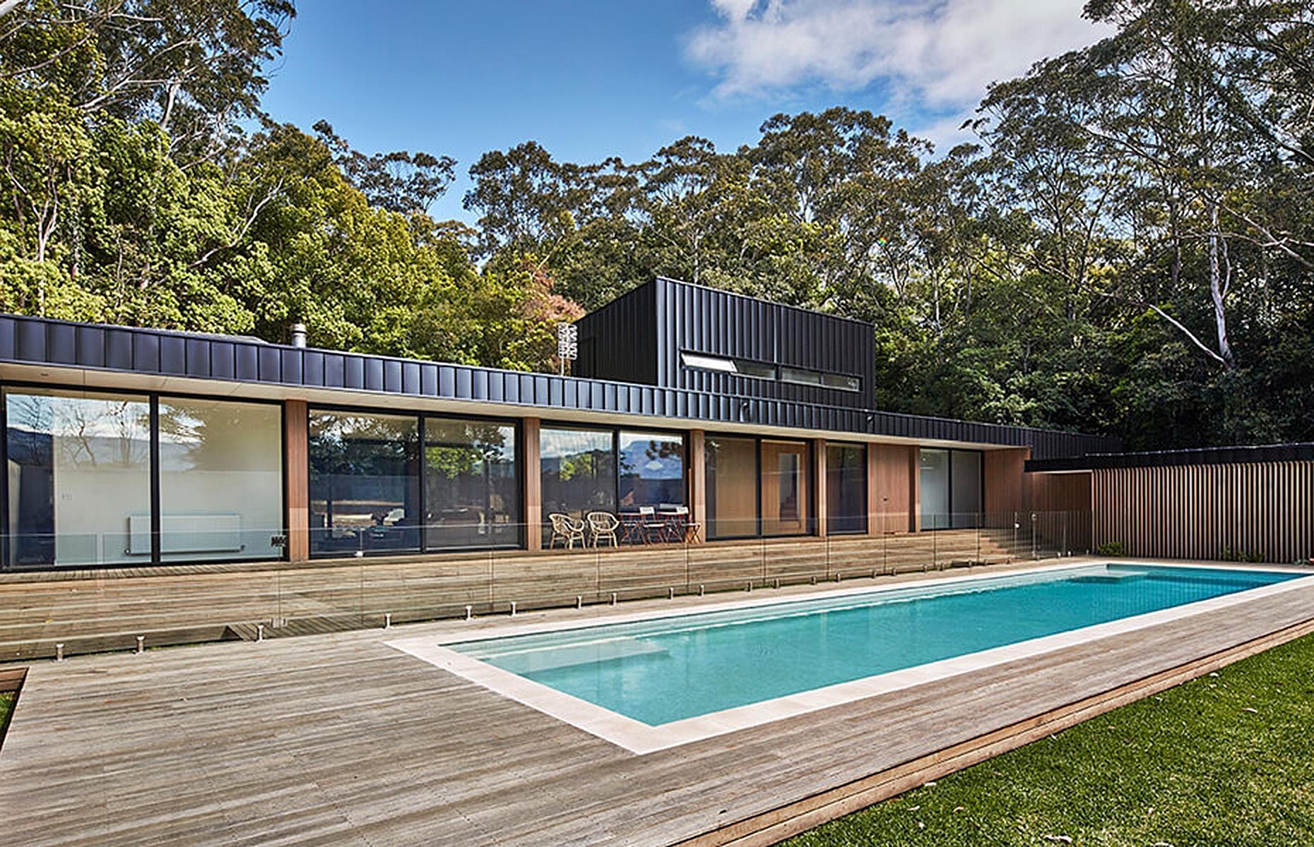 Concrete hideaway, New South Wales, Australia 