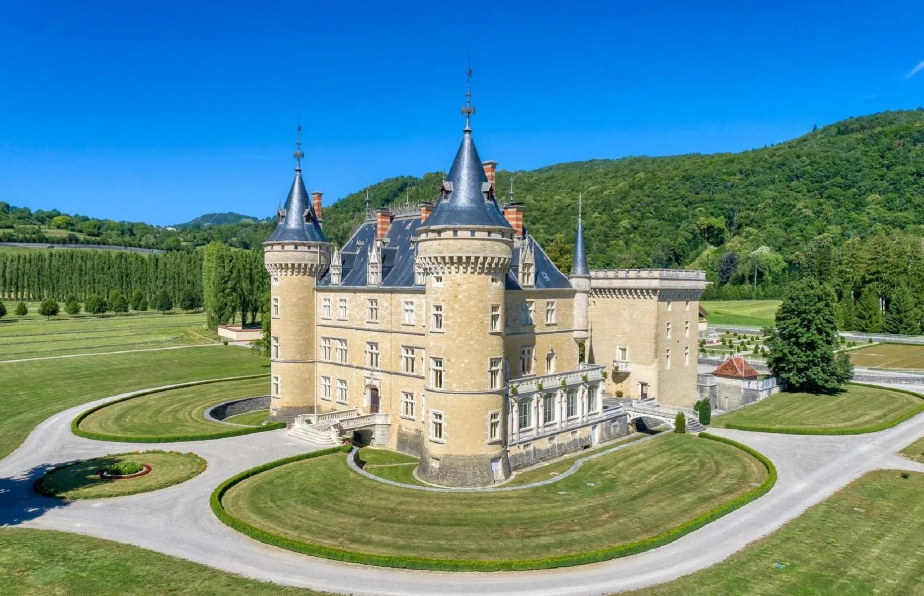 Cornod Castle, Jura, France: $18 million (£12.9m)