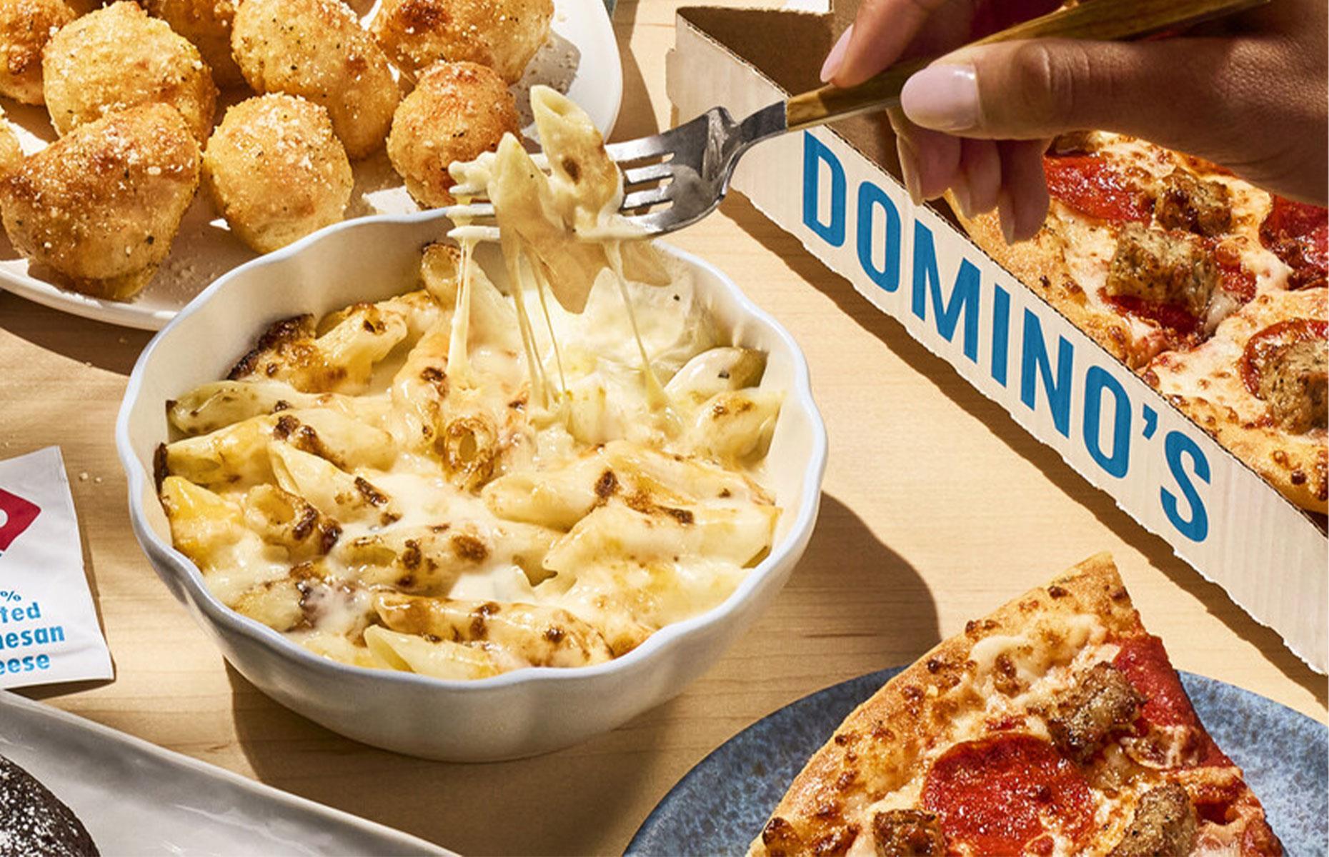 7. 5-Cheese Mac and Cheese, Domino’s, USA