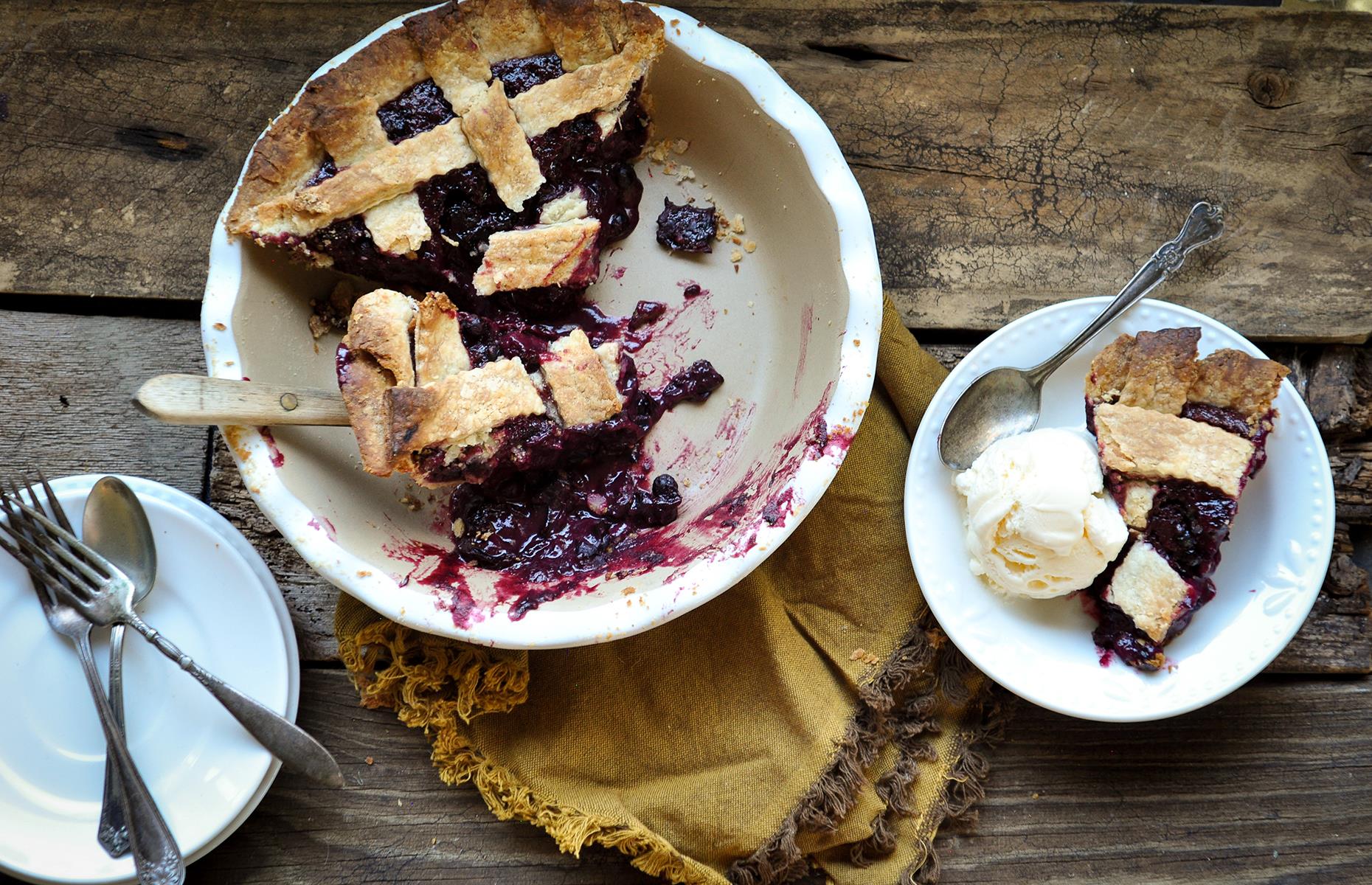 Montana: huckleberry pie