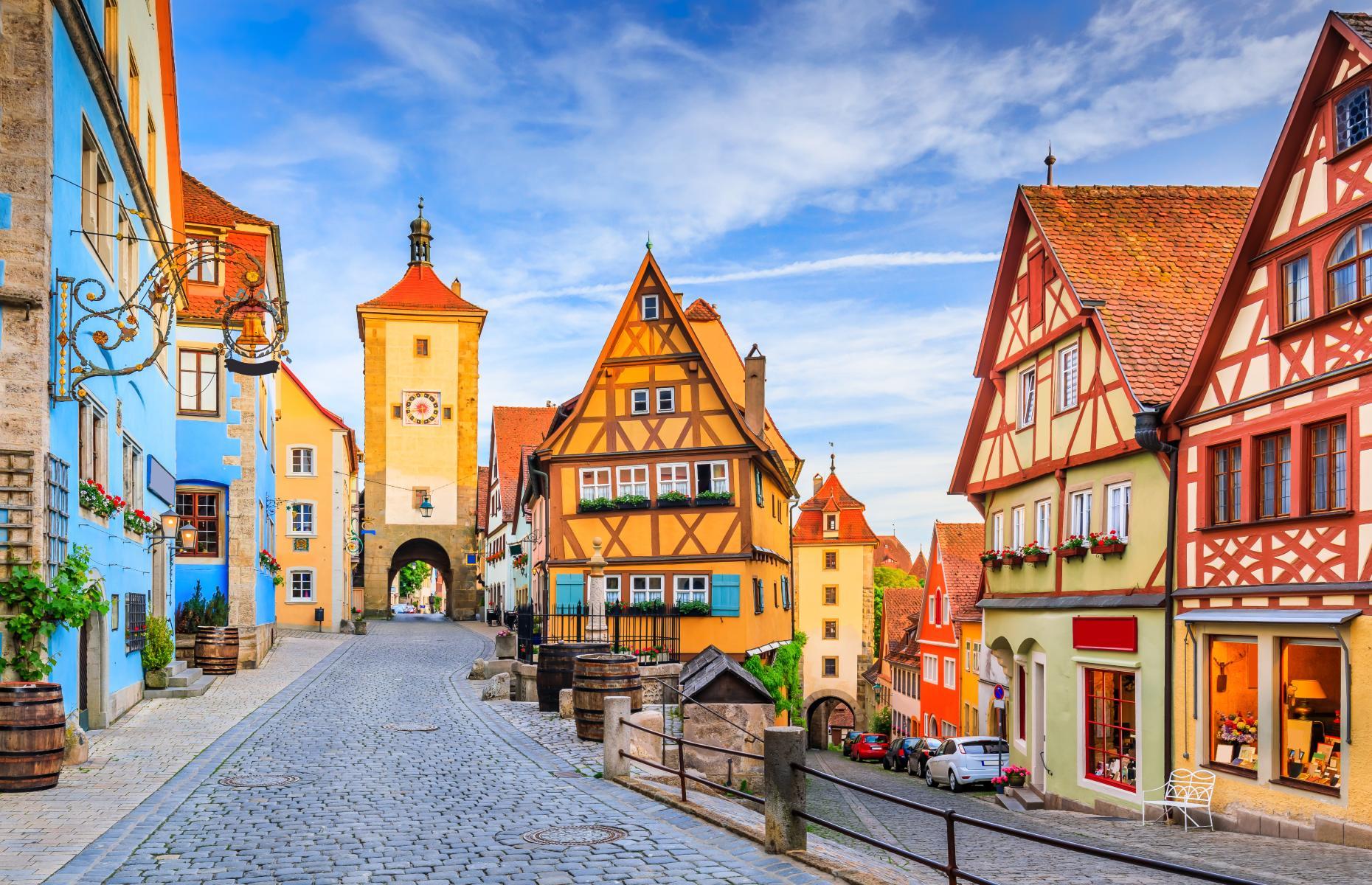 Rothenburg ob der Tauber, Ansbach of Mittelfranken, Germany
