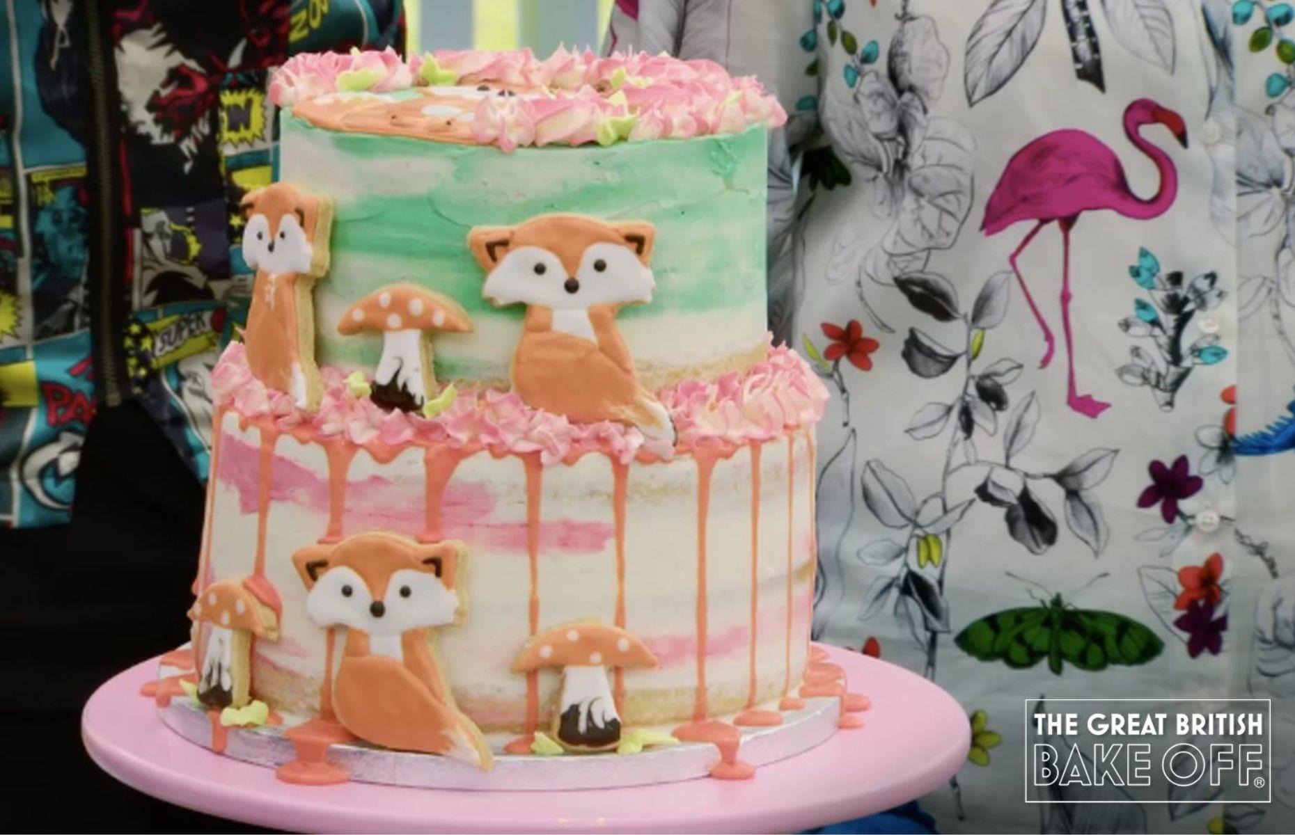 1: Kim-Joy Hewlett’s lavender and lemon fox cake, 2018