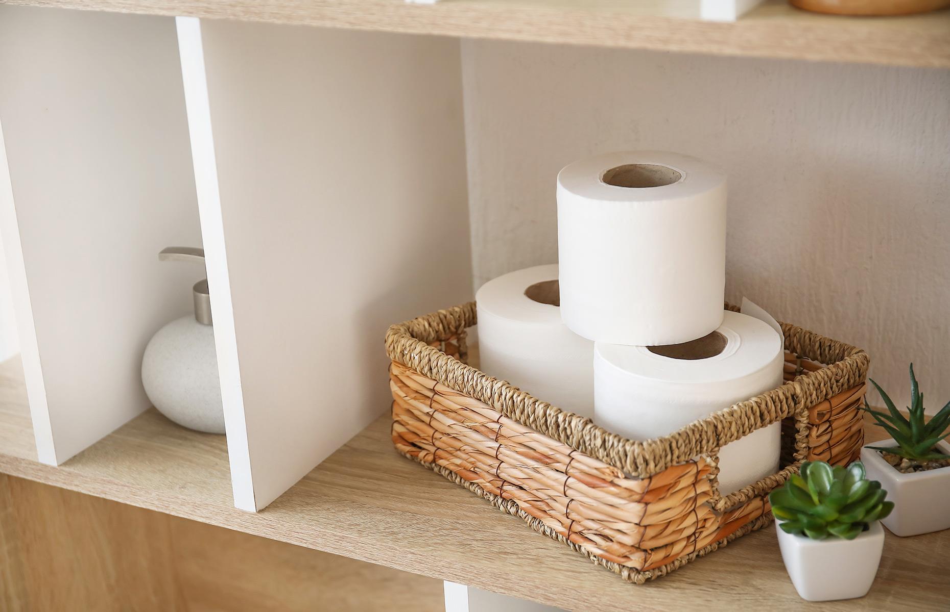 Replace toilet paper