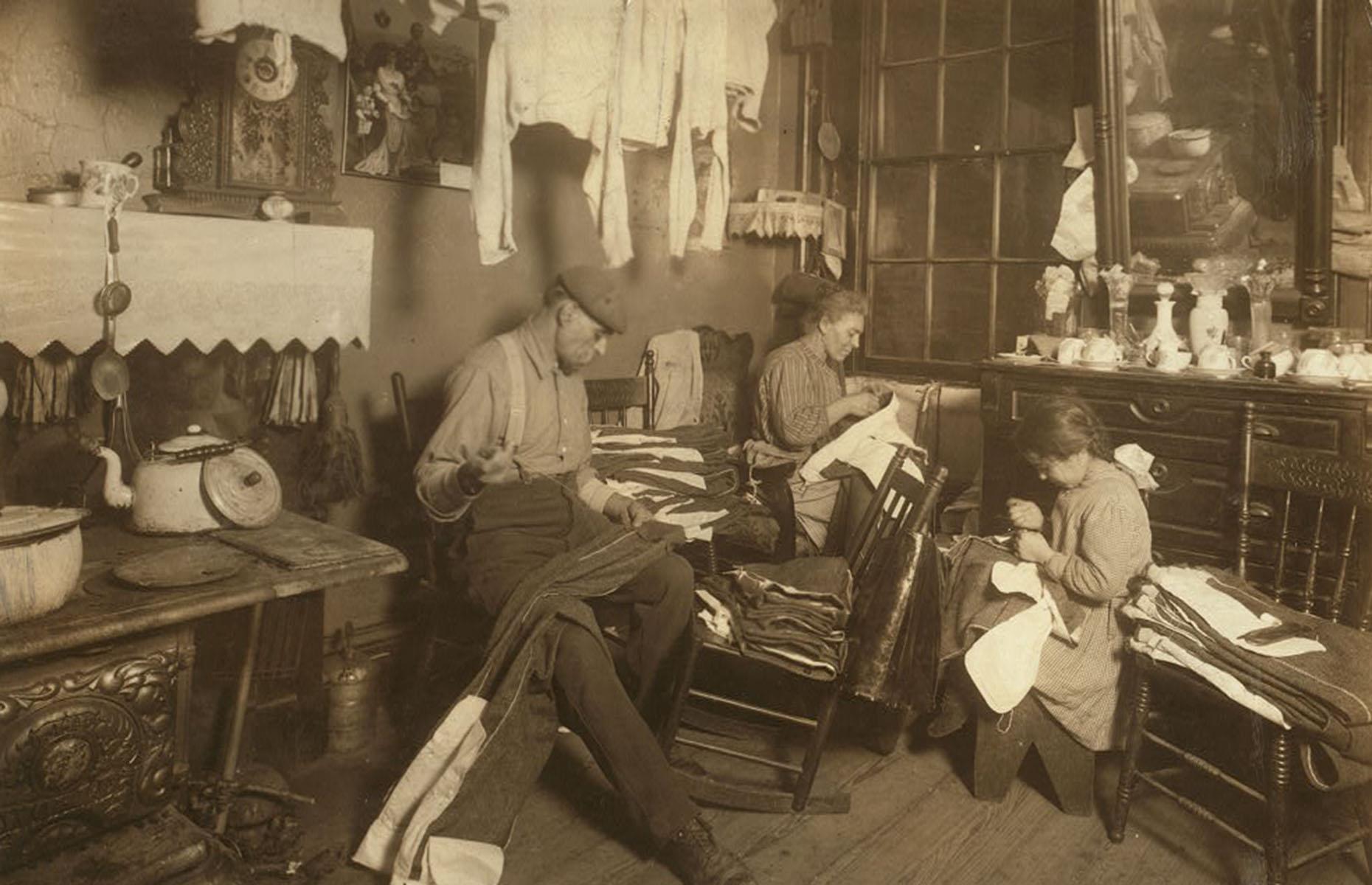 Tenement home in New York City