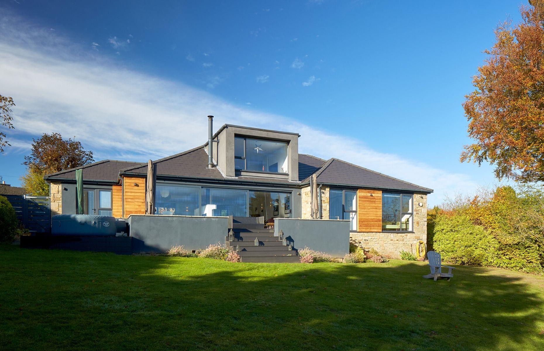 Single-storey front extension, West Yorkshire, UK