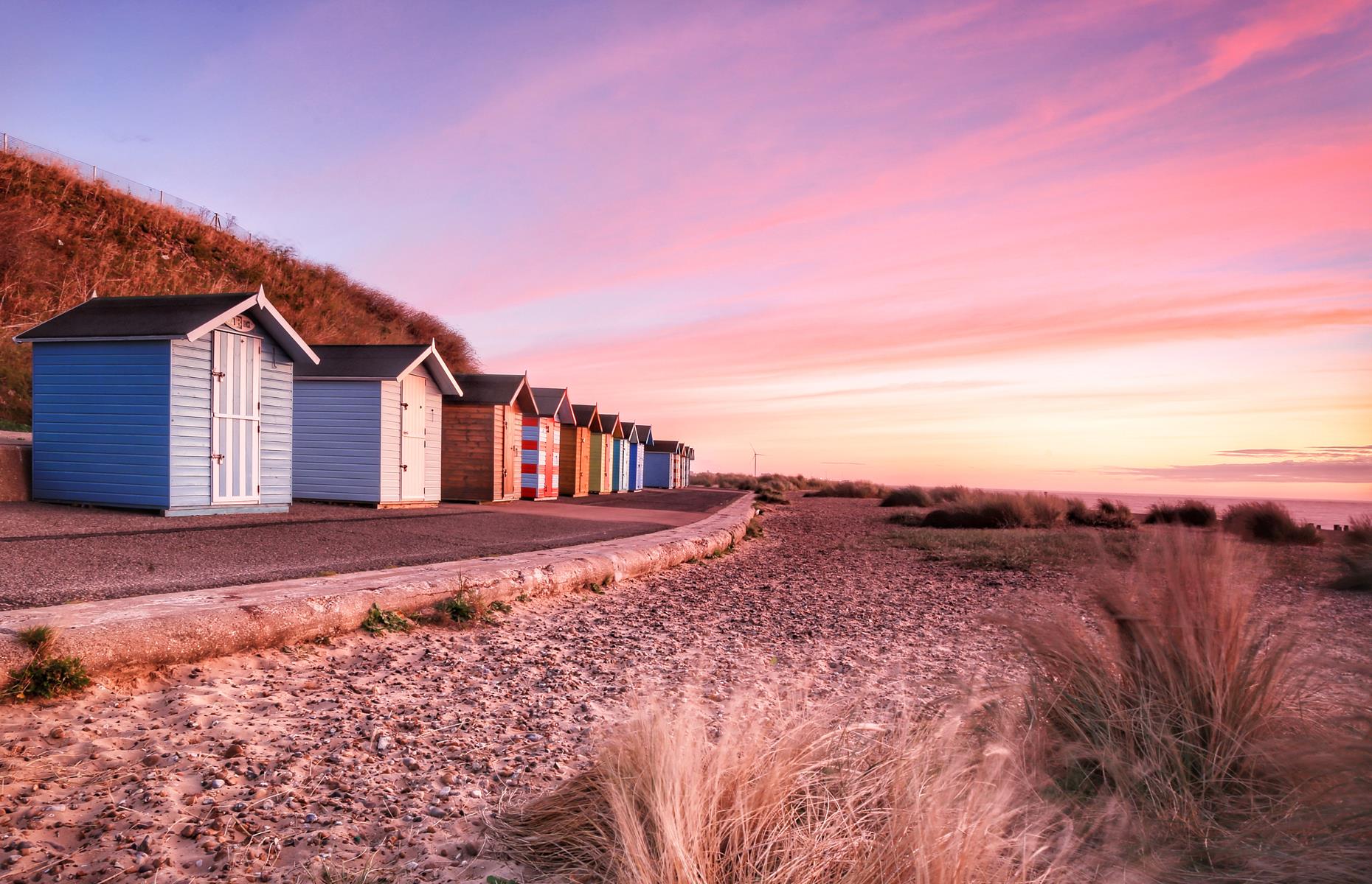 Pakefield Beach, Suffolk, England