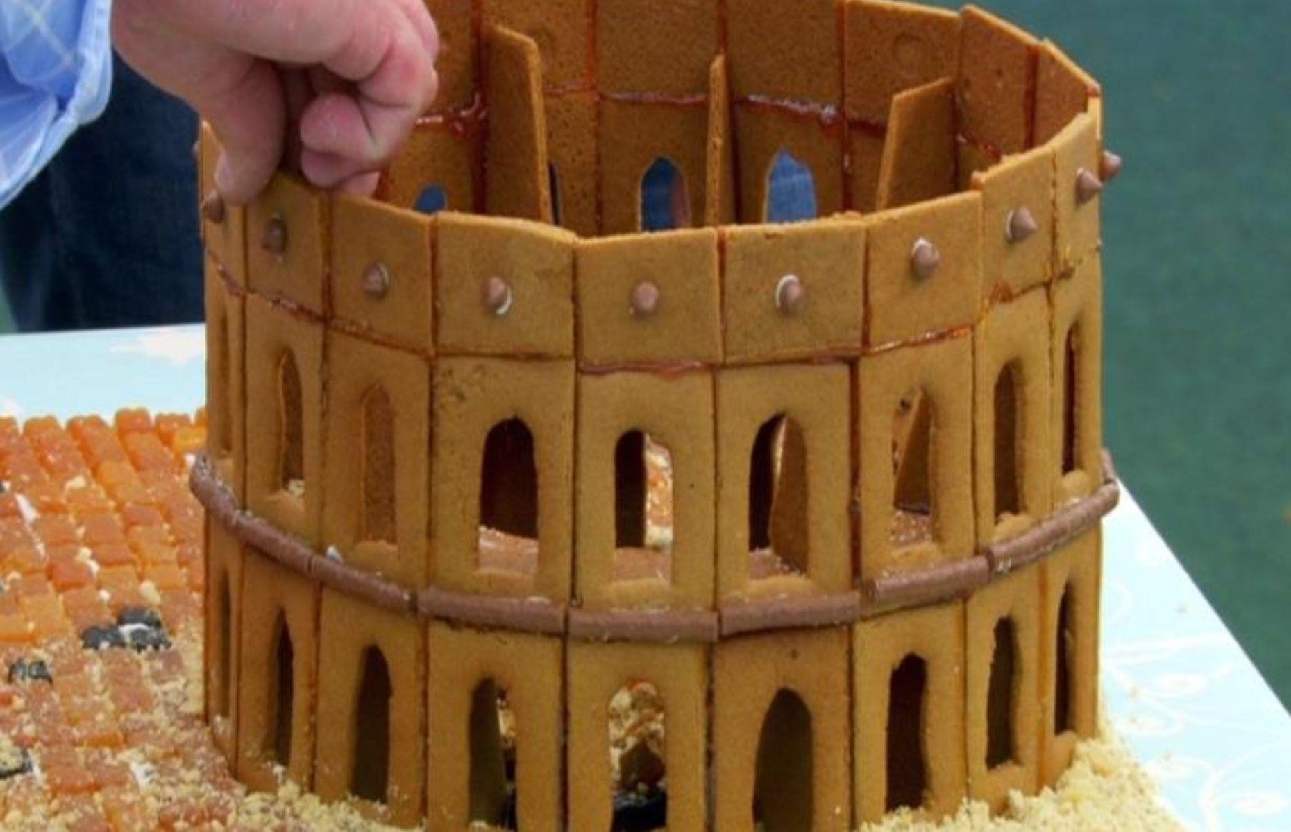 6: John Whaite’s gingerbread Roman colosseum, 2012