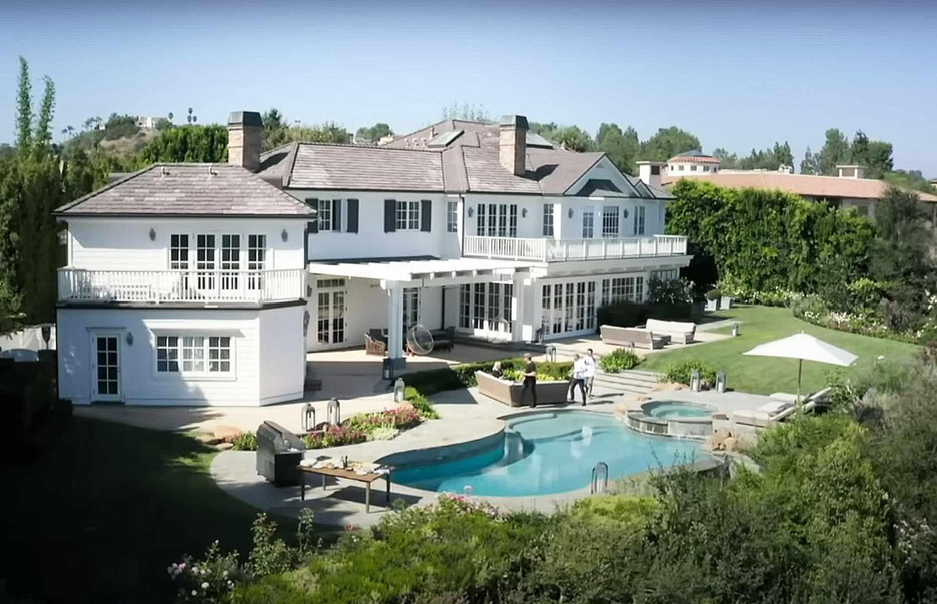 Gordon Ramsay's Los Angeles mansion, California, USA