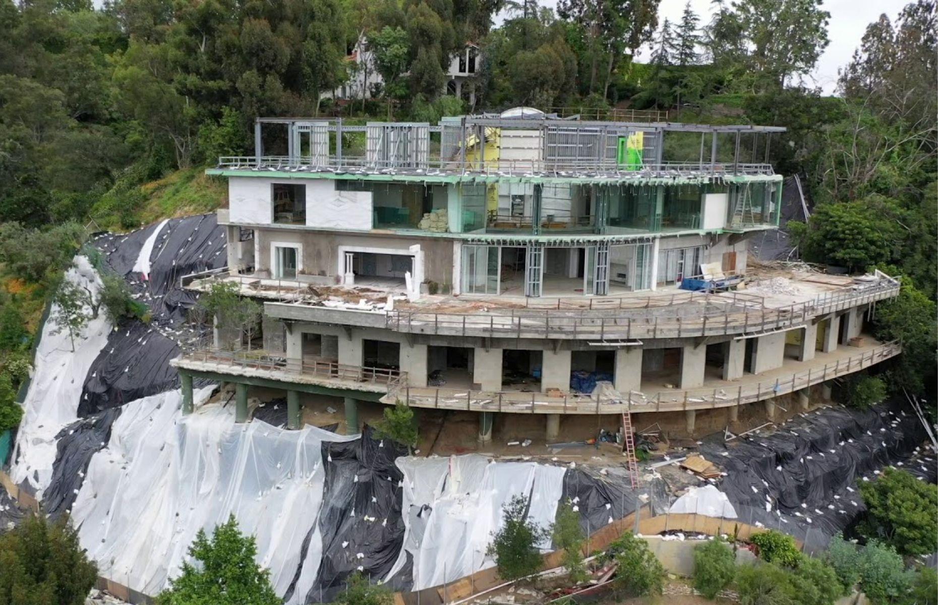 Mohamed Hadid's mega-mansion, California, USA