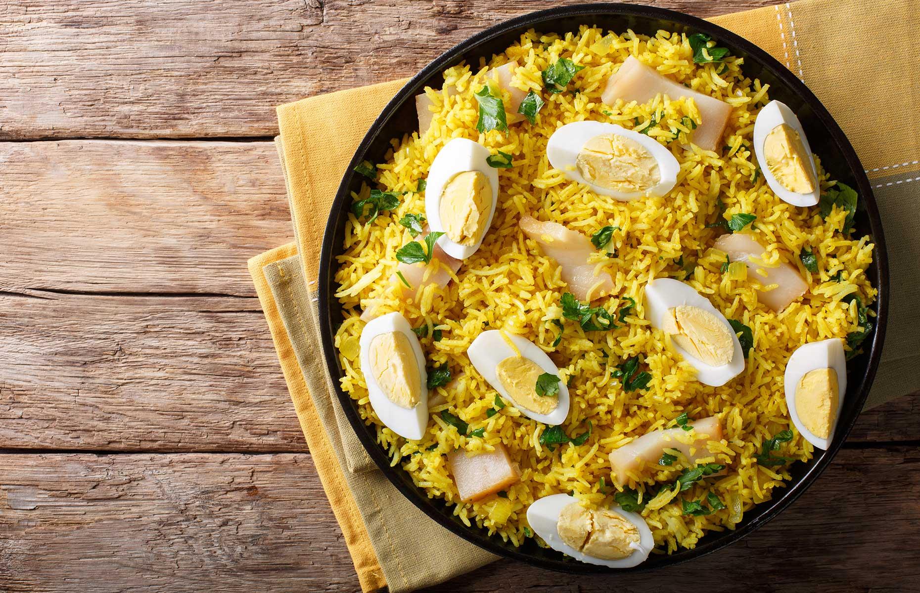 Smoked haddock kedgeree