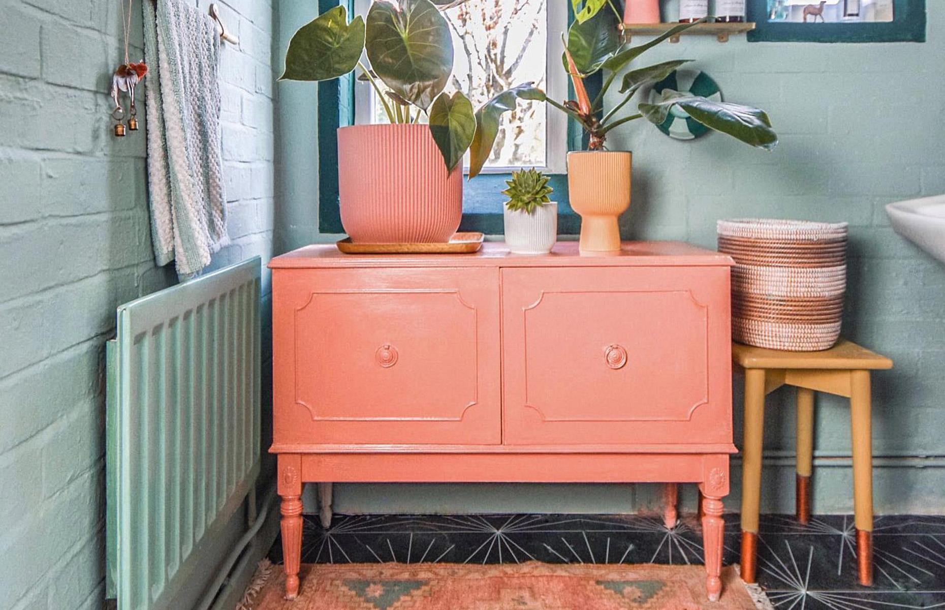Turn trash into bathroom treasure