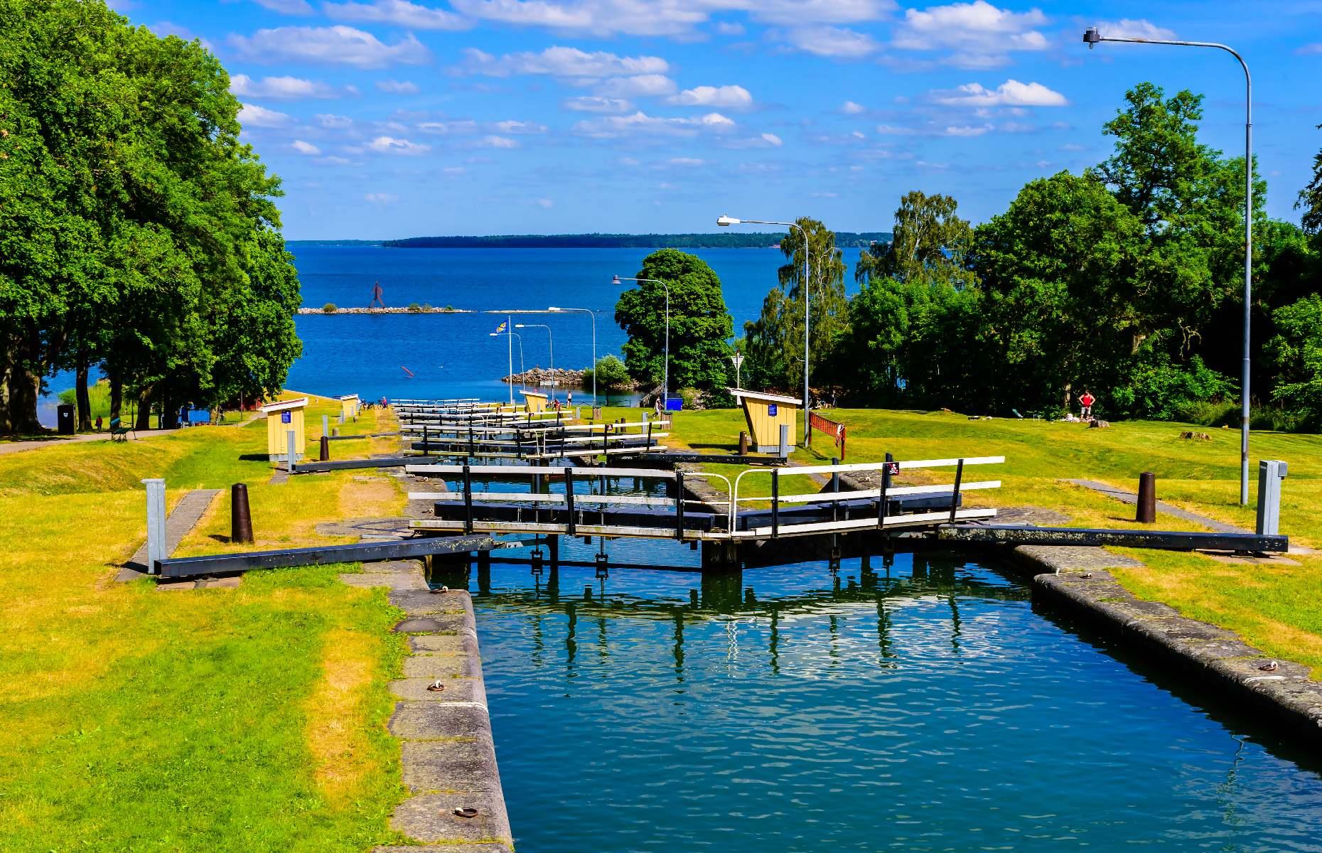 Göta Canal, Stockholm, Sweden
