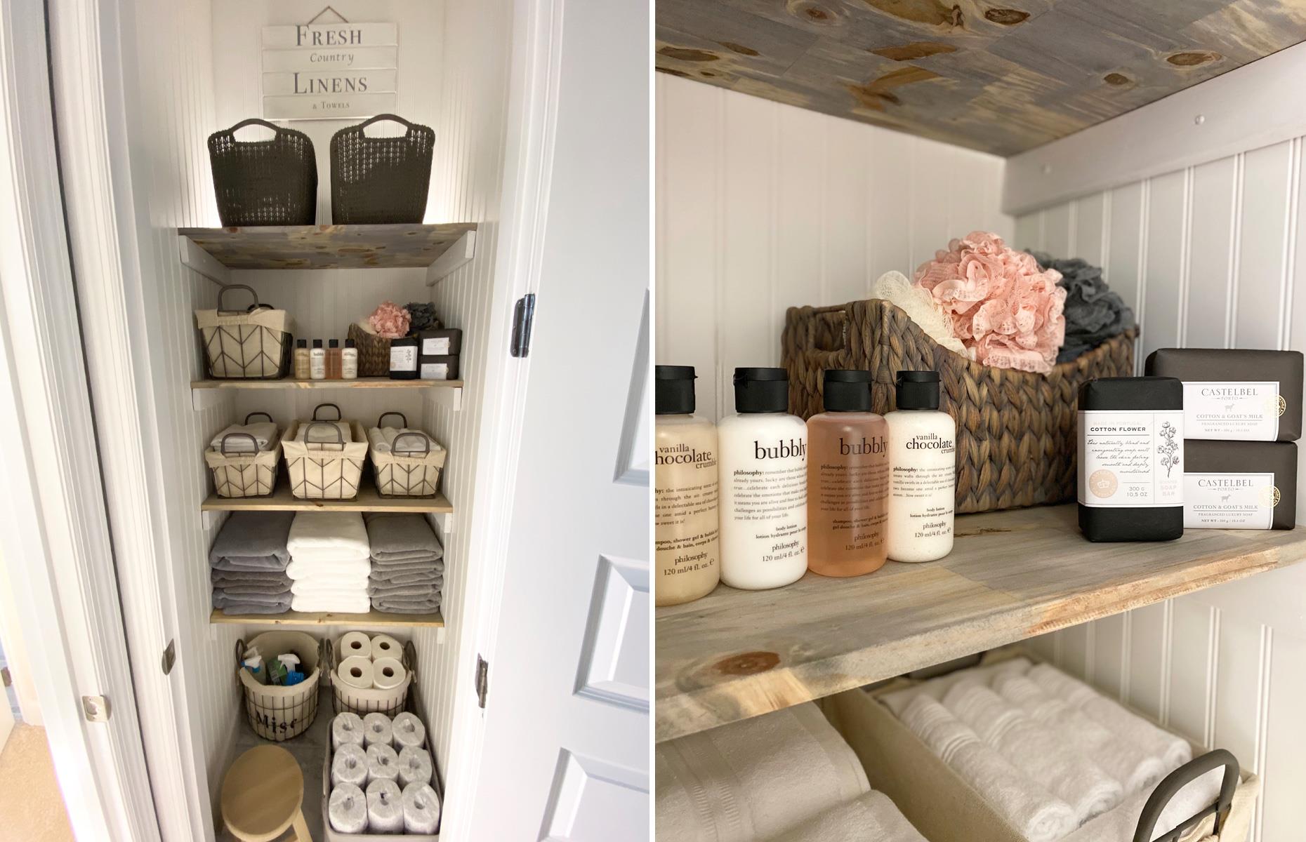Hotel-worthy linen store