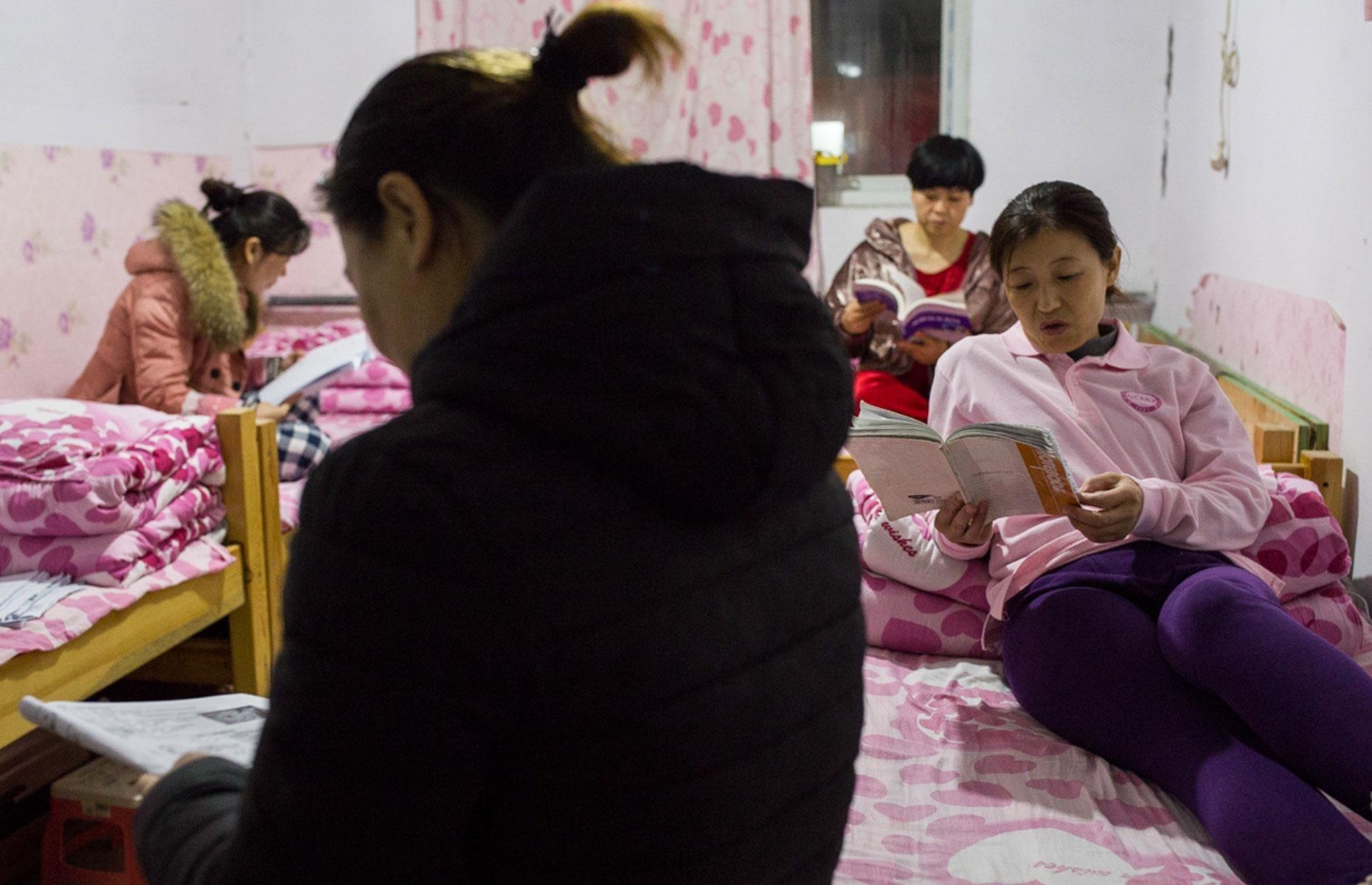 Shanghai, China: attempted crackdown
