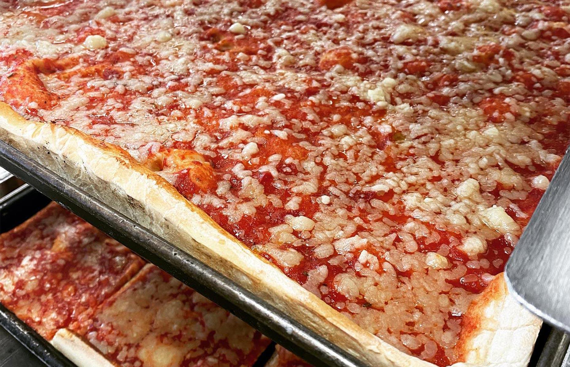 21. New England beach pizza