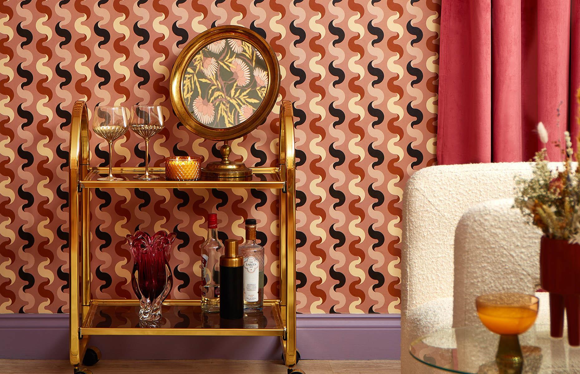 Geometric wallpaper