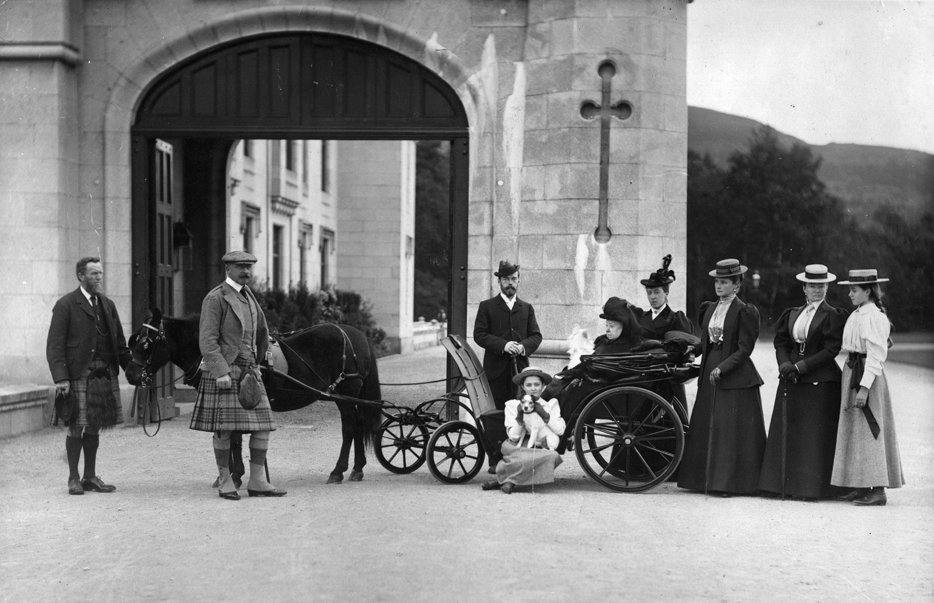 1896: La reina Victoria en Balmoral