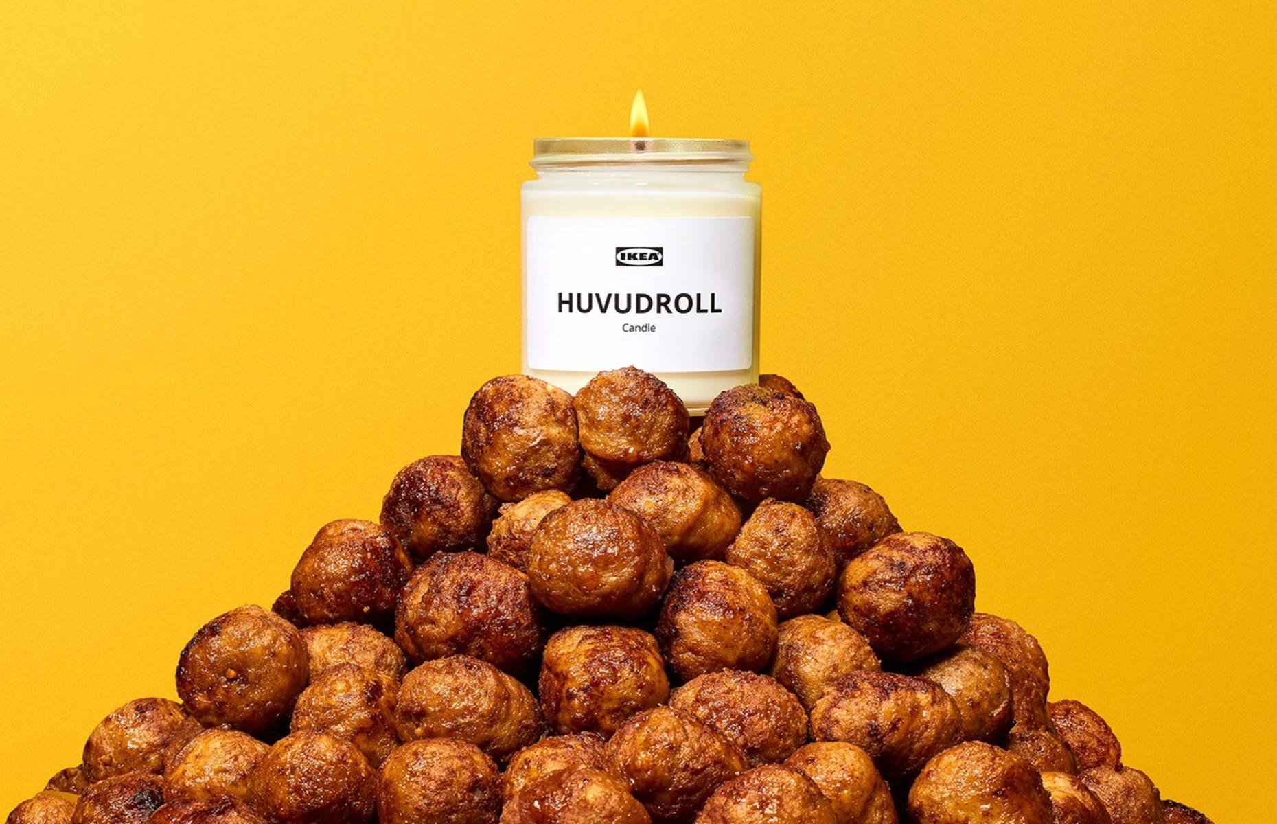 Its new meatball candle