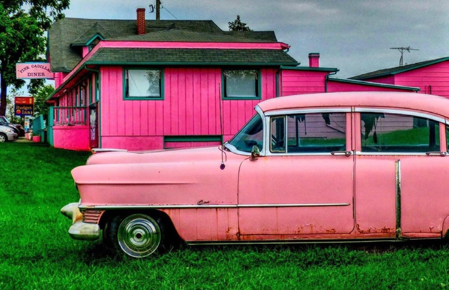 22. Pink Cadillac Diner, Natural Bridge, Virginia